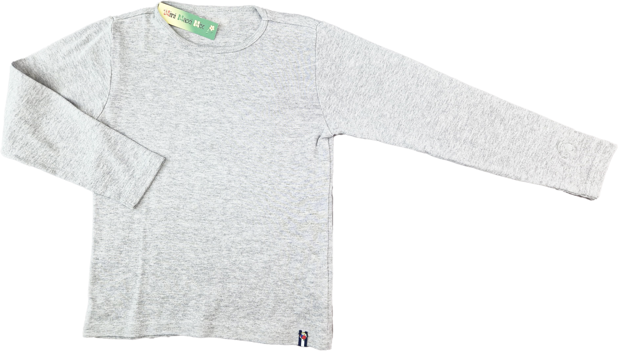 Langarmshirt Gr. 128 Jako-o Basic hellgrau