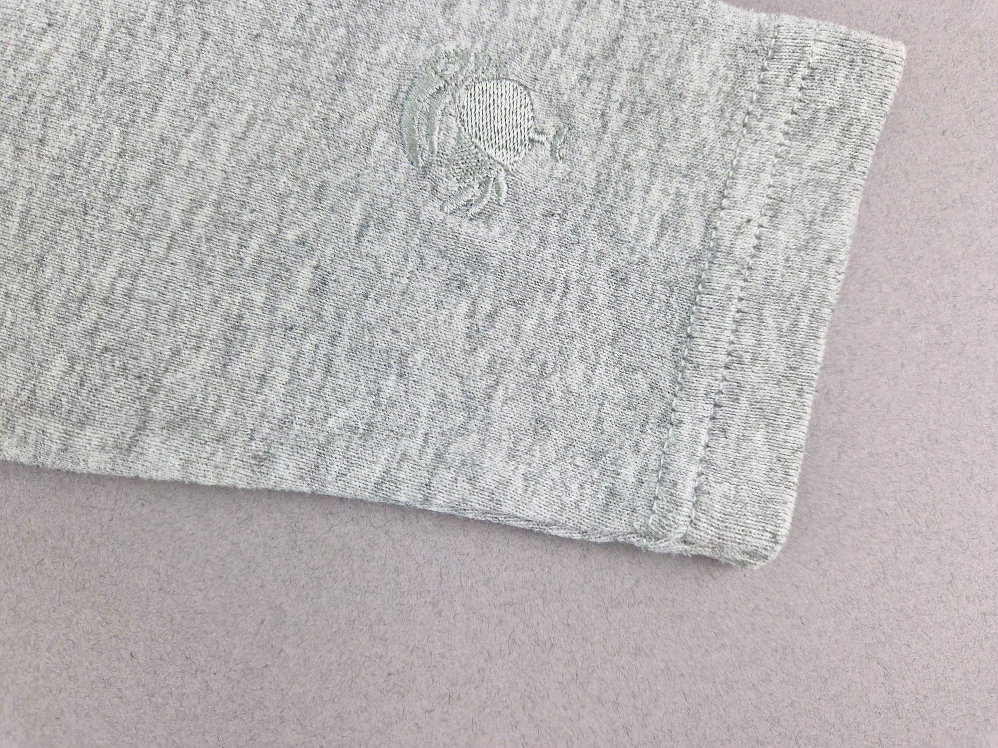 Langarmshirt Gr. 128 Jako-o Basic hellgrau