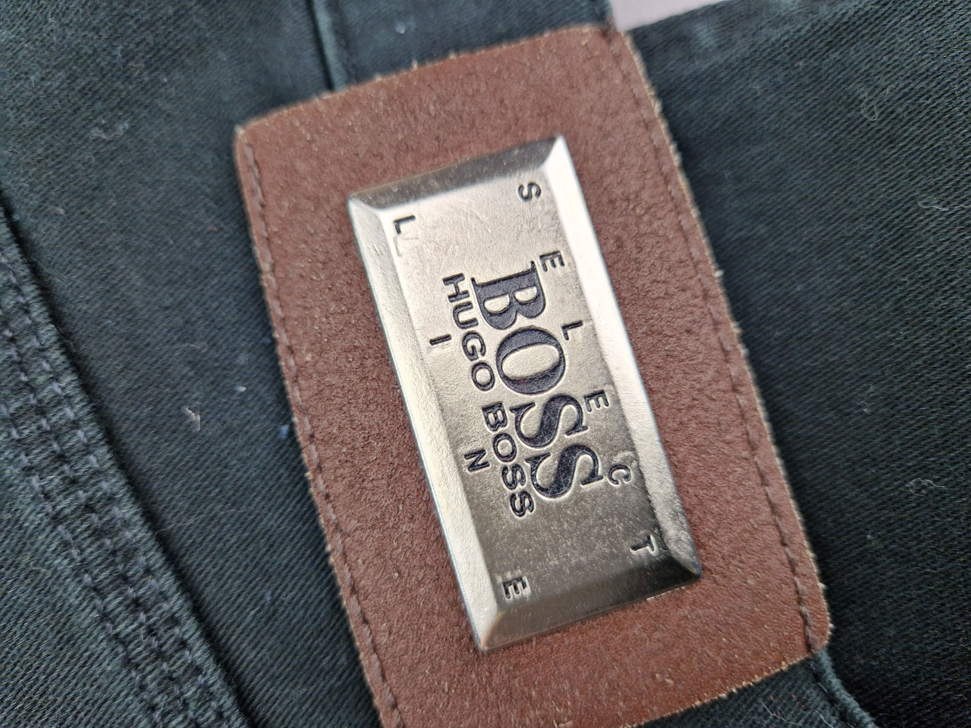 elastische Jeans Gr. 48 Hugo Boss schwarz