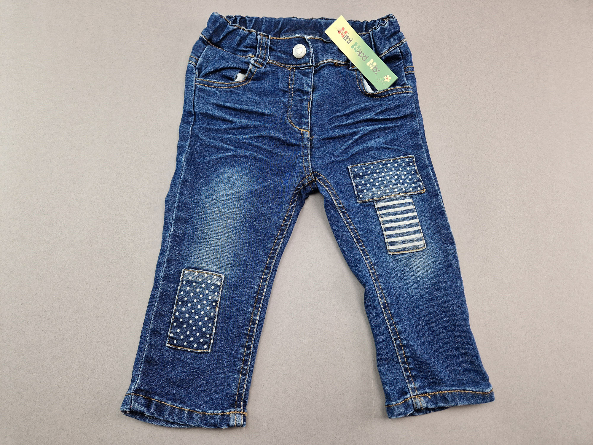 Jeanshose Gr. 74 Topomini dunkelblau