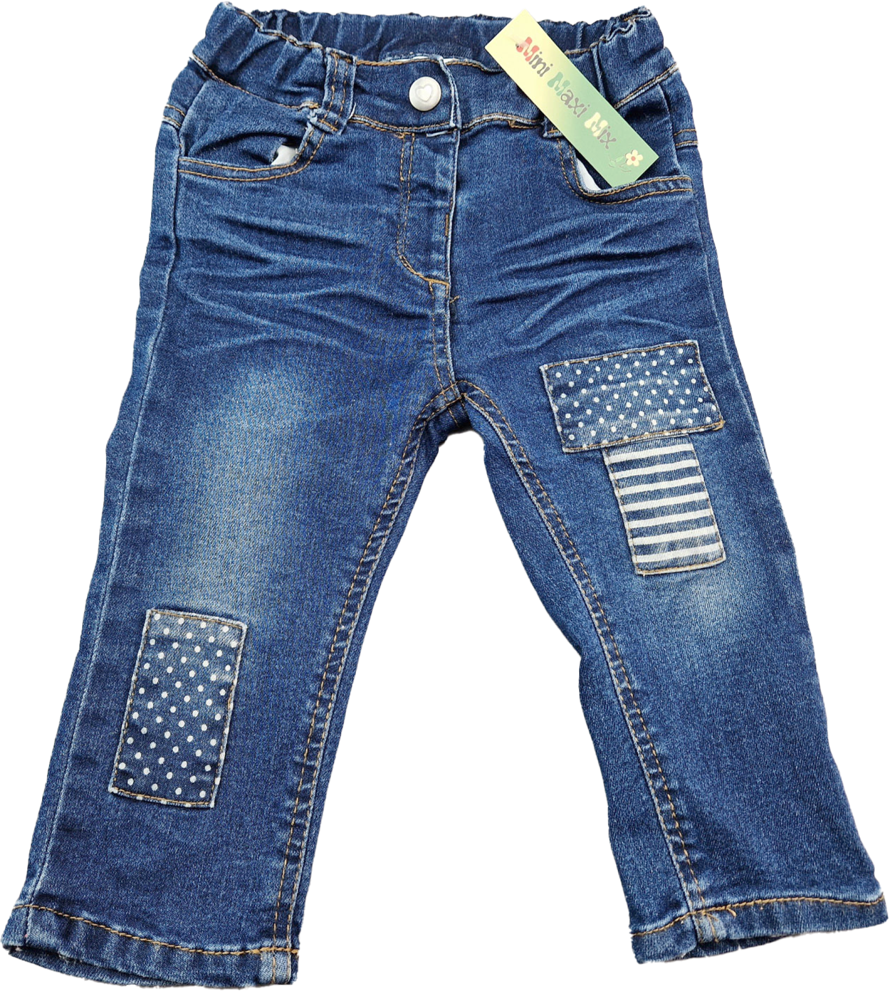 Jeanshose Gr. 74 Topomini dunkelblau