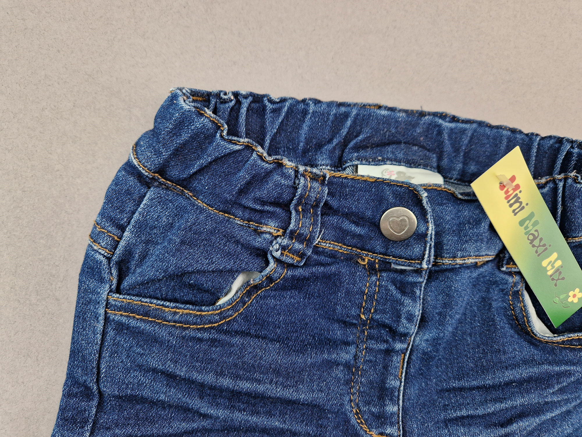 Jeanshose Gr. 74 Topomini dunkelblau