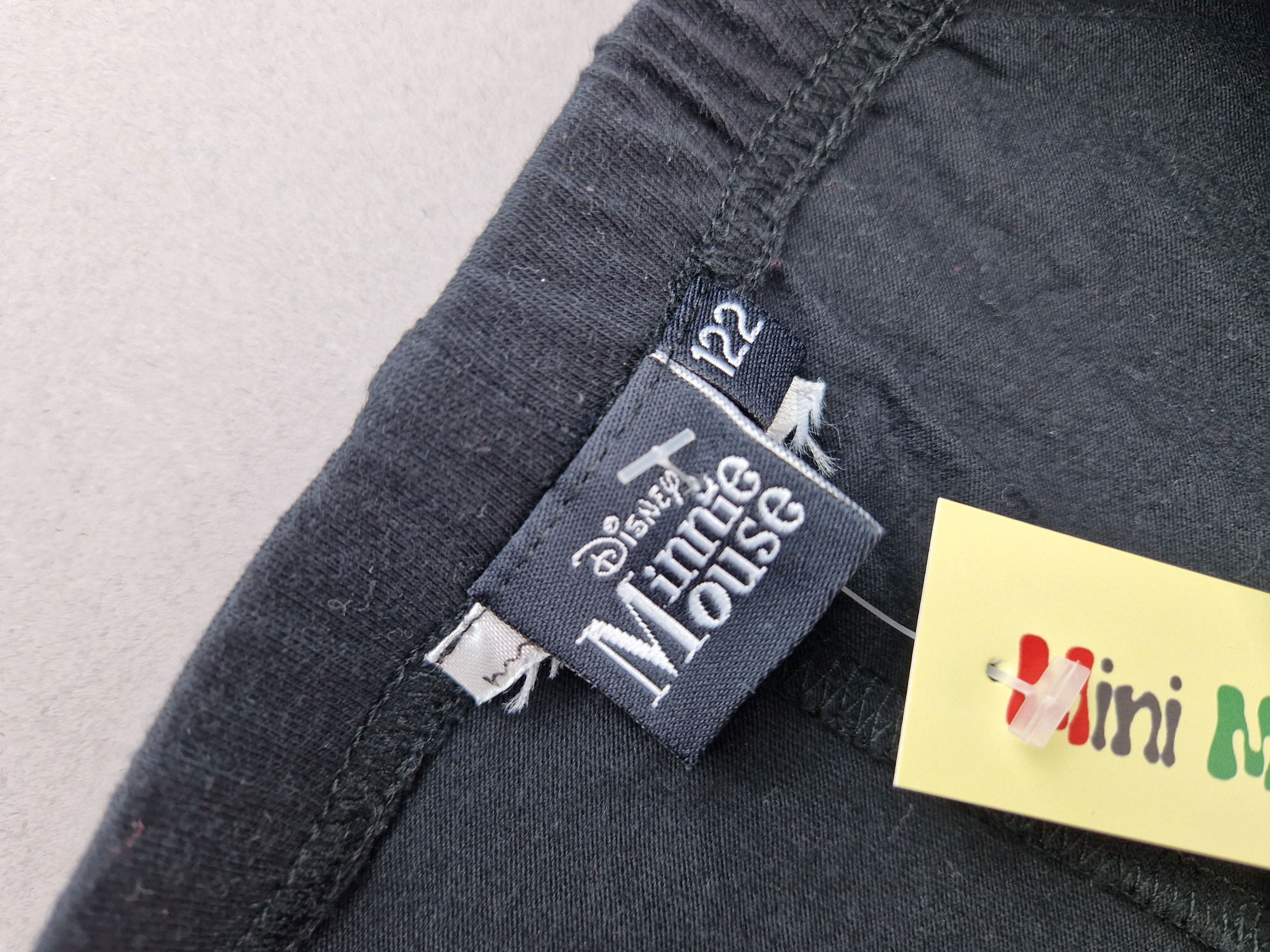 Leggins Gr. 122 Disney schwarz lang Glitzerminni