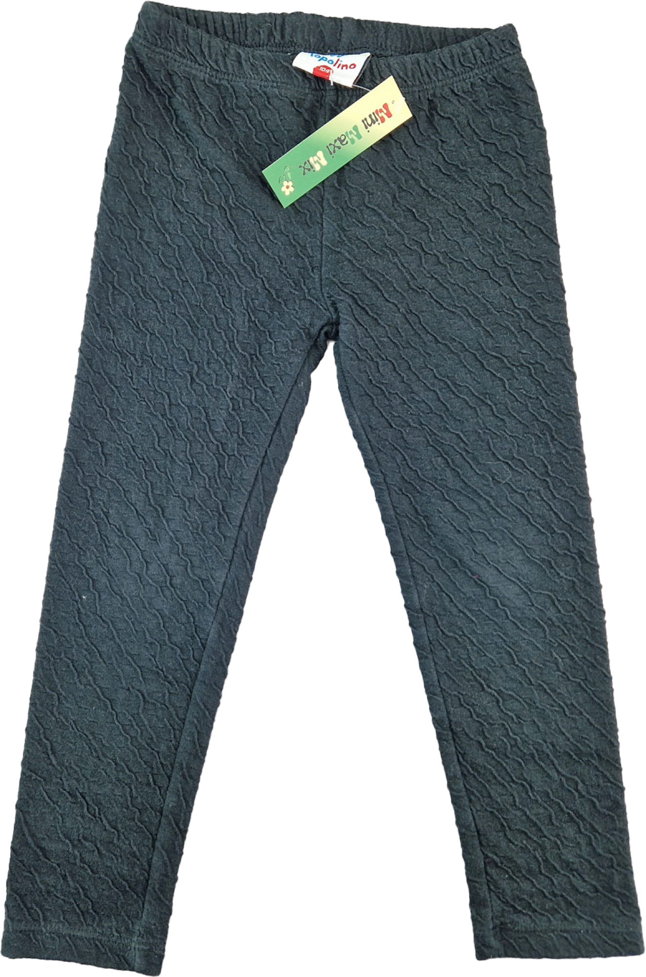 Strukturleggins Gr. 98/104 Topolino schwarz