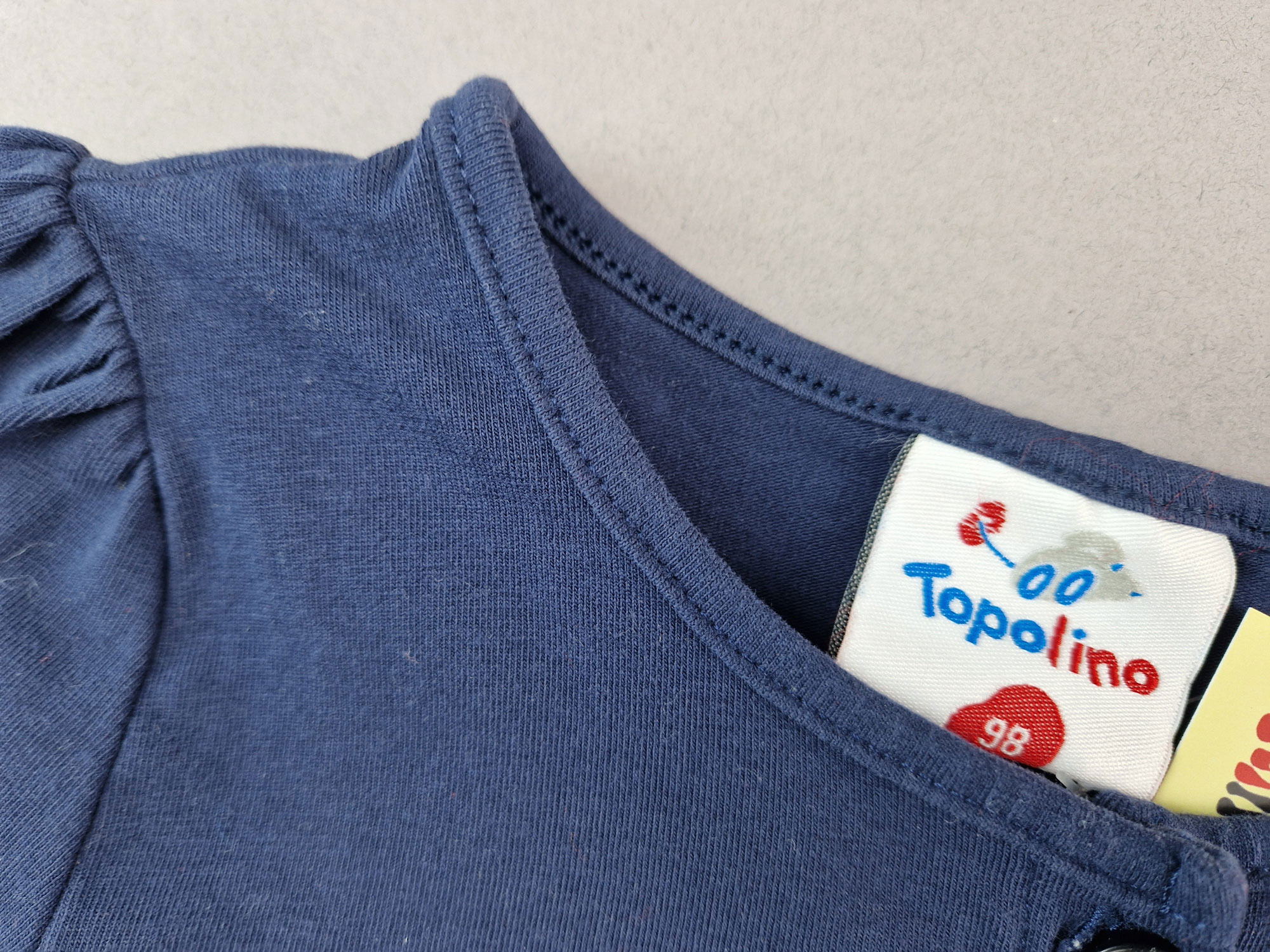 Bolerojäckchen Gr. 86 Topolino dunkelblau langarm