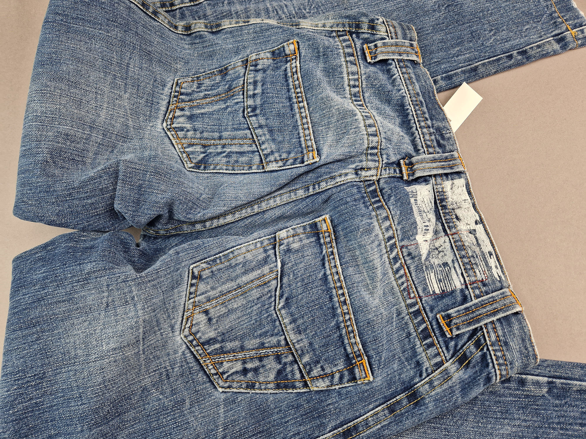 lange Jeanshose Gr. 170/176 selected blau