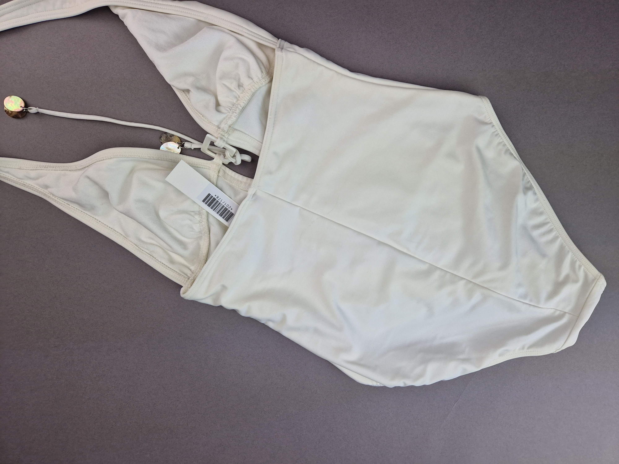 Badeanzug Gr. 38 s.Oliver weiß schick zum Binden
