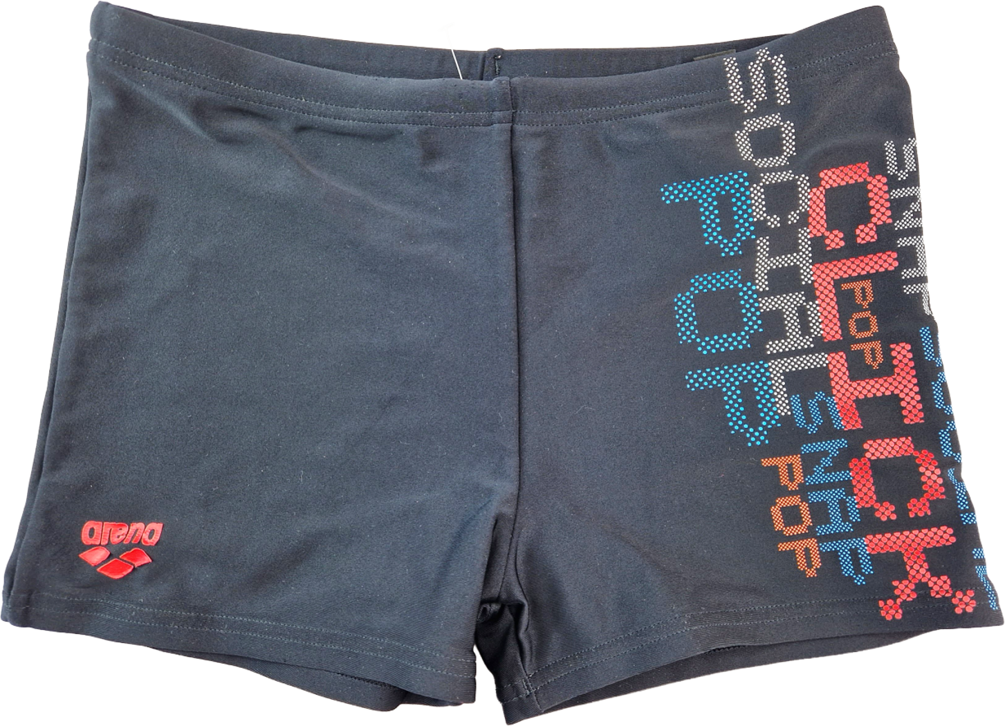Badehose Gr. 158/164 arena schwarz Kordelzug