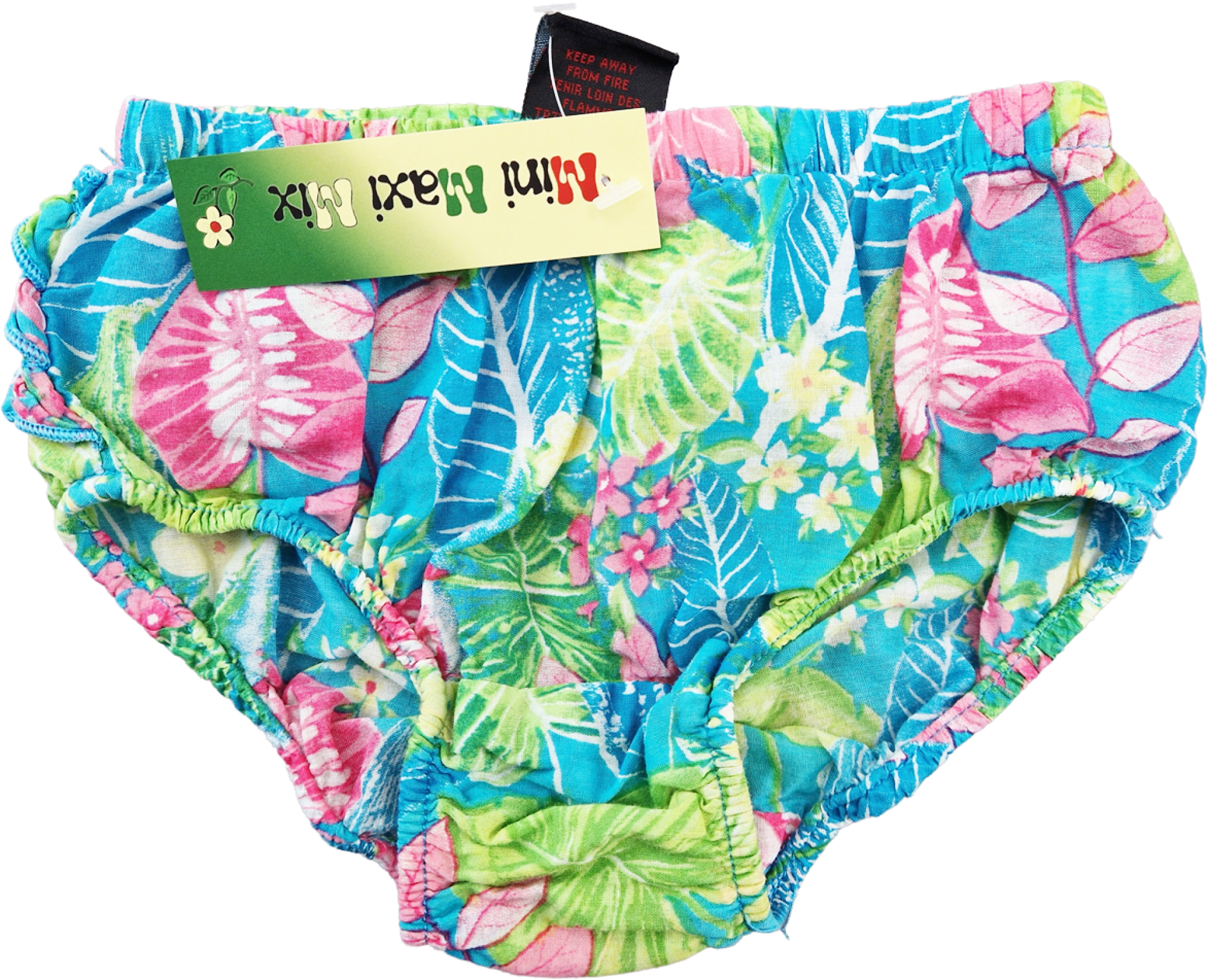 Sommerhöschen Gr. 80 bunt mit Rüschen