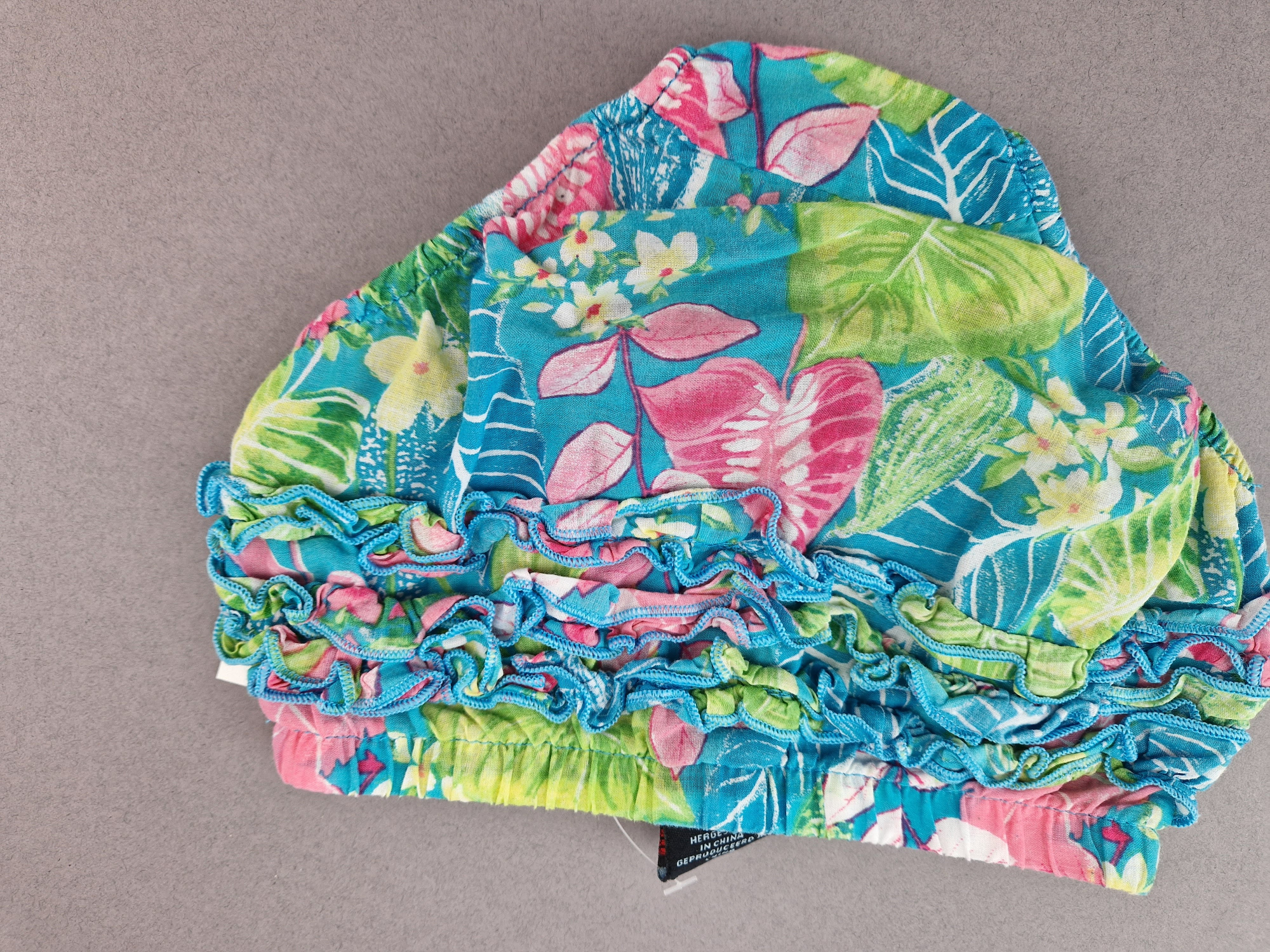 Sommerhöschen Gr. 80 bunt mit Rüschen