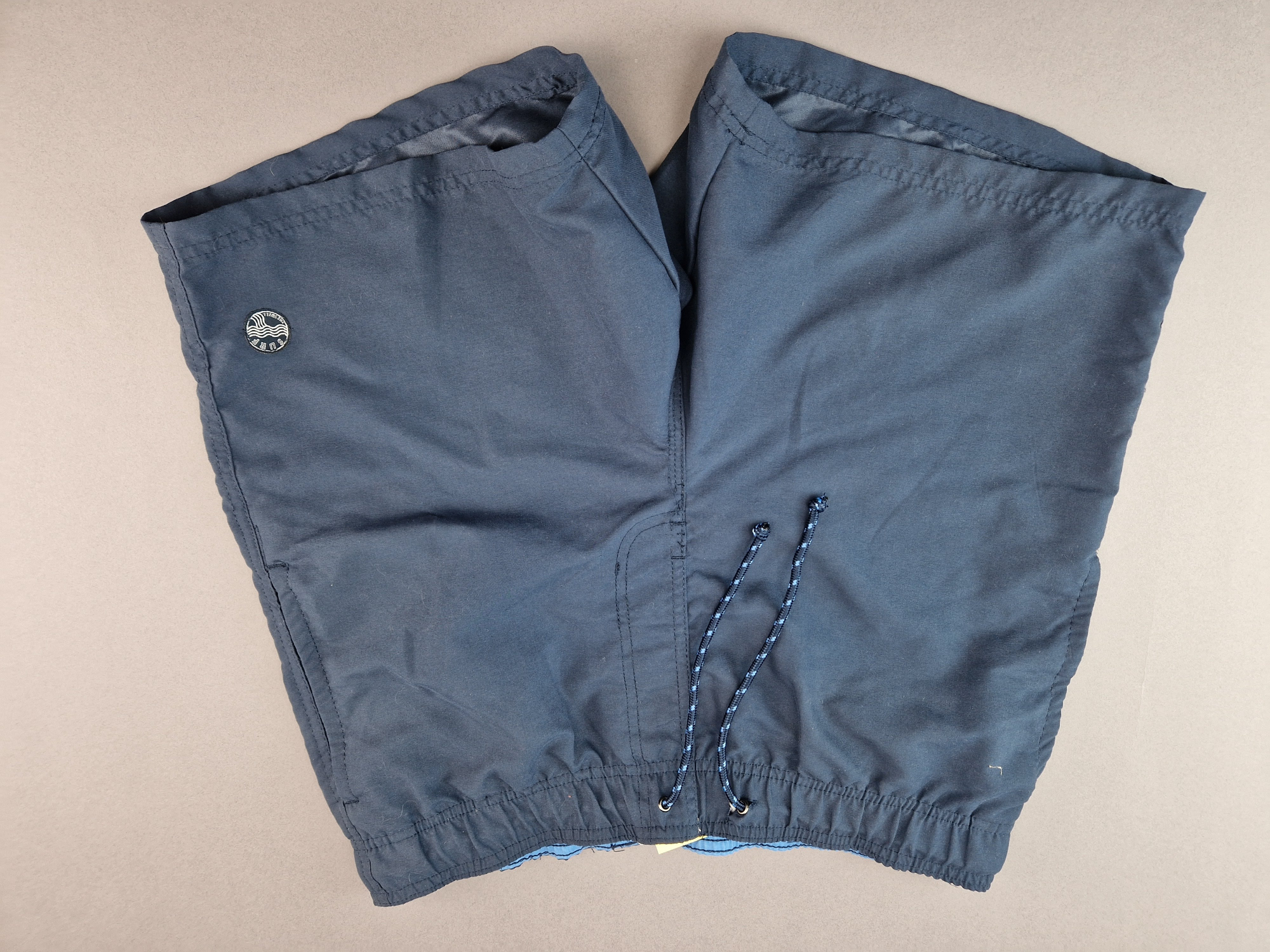Badeshort Gr. 50/52 dunkelblau mit Kordelzug