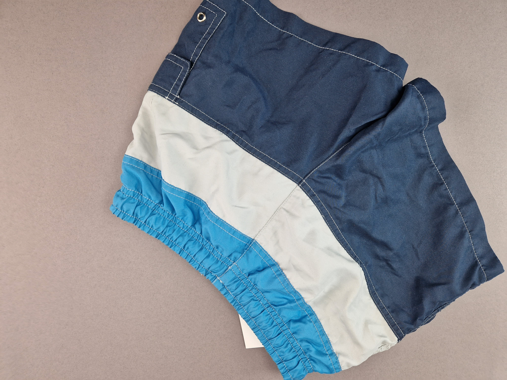 Badeshort Gr. 128 Aldi blau/hellgrau