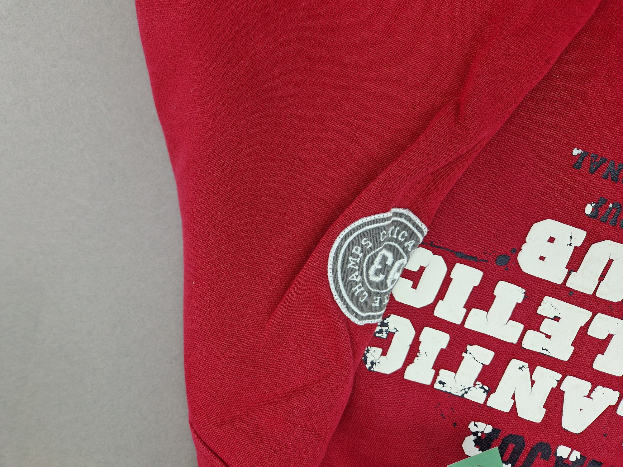 Kaputzenpullover Gr. 146/152 Fitz rot langarm Major Atlantic