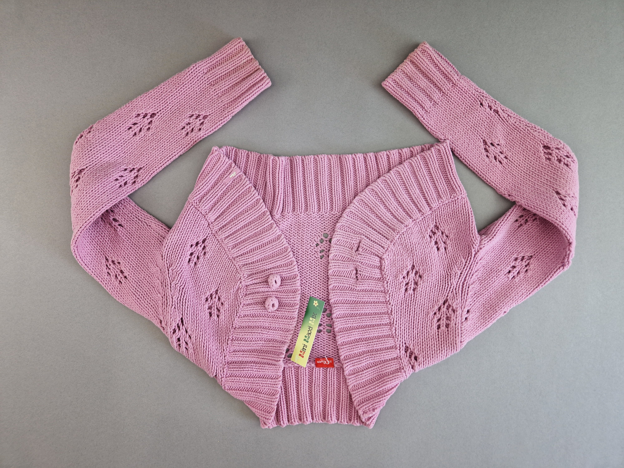 Bolerostrickjacke Gr. 152 s.Oliver fliederfarben