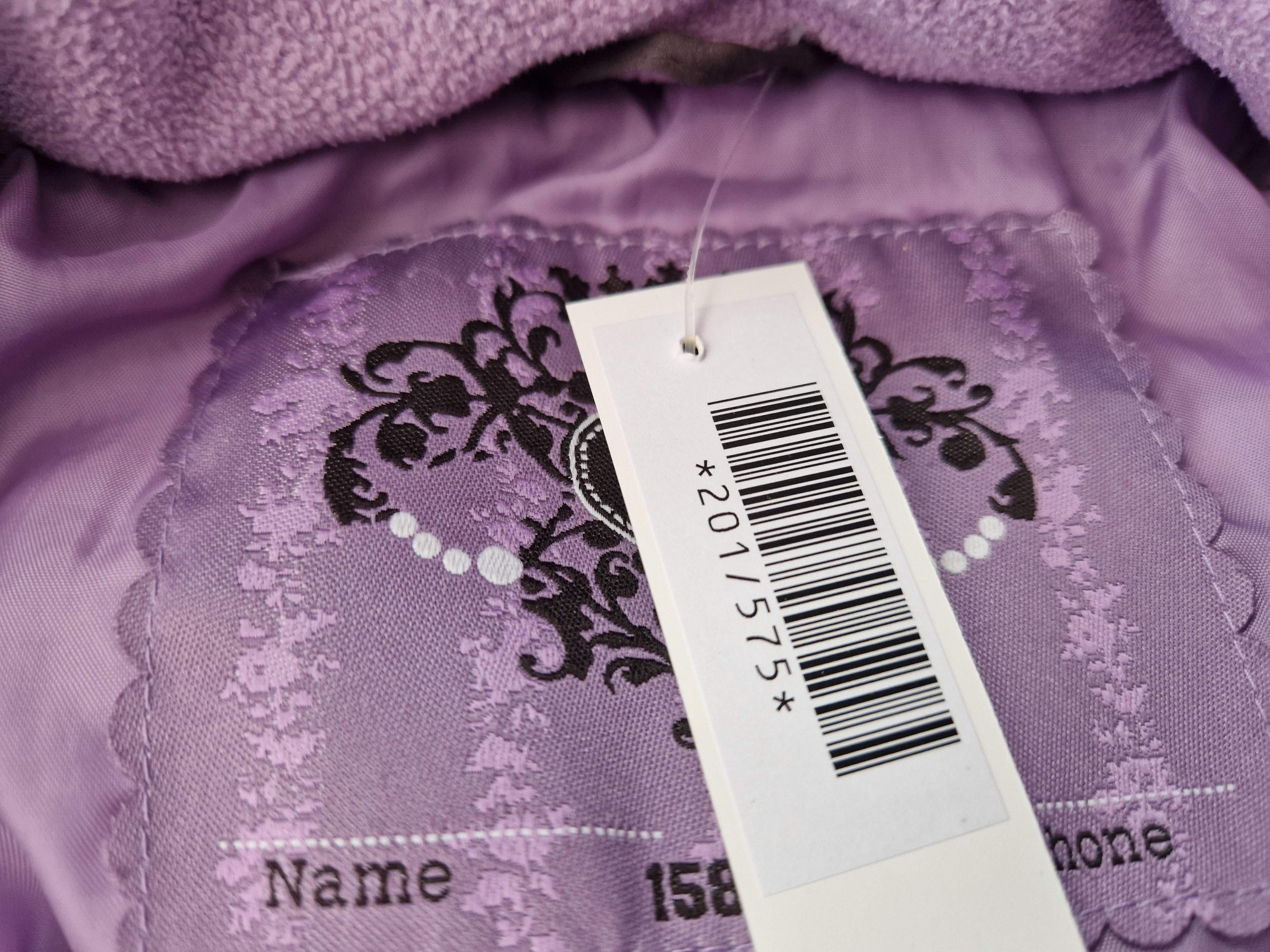 Wintersteppjacke Gr. 152 TCM bordeaux flieder leicht Mantel