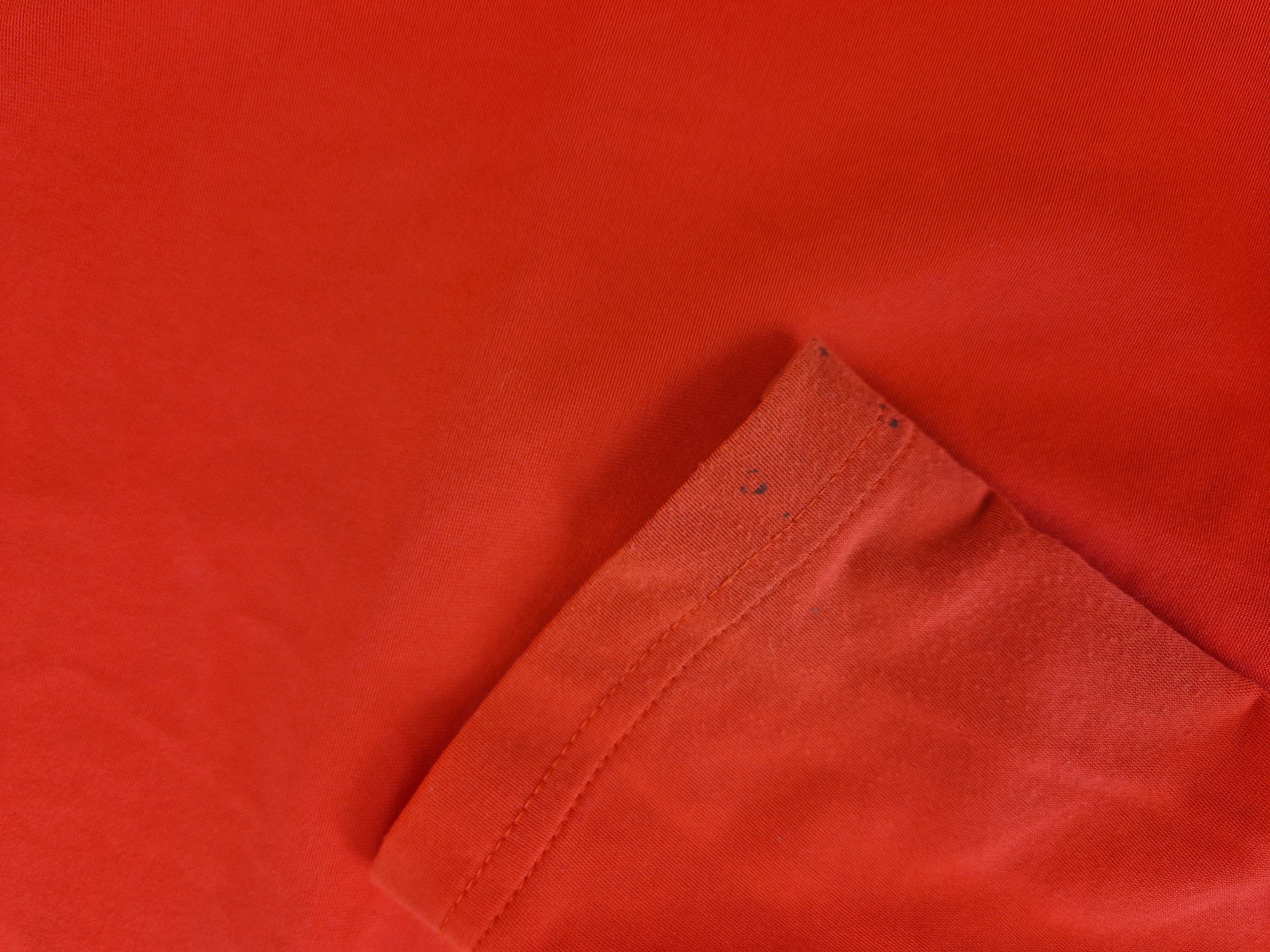 Stretch Sportsweatshirt Gr. 158/164 Puma leuchtorange/schwarz langarm Kaputze