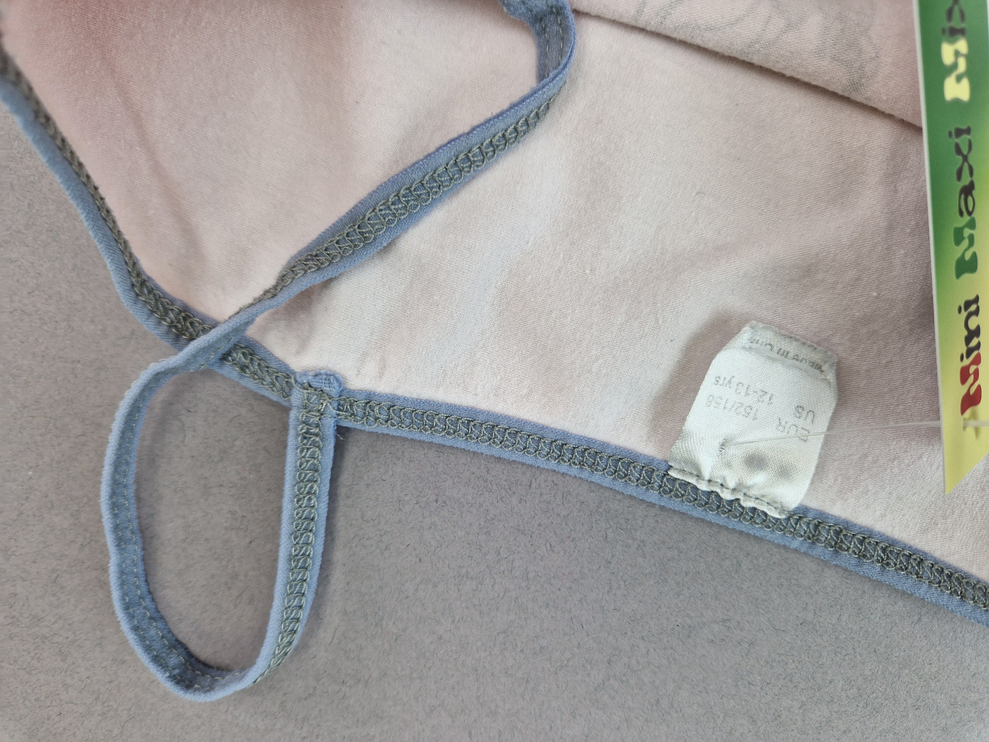 4 x TOP Unterhemden Gr. 140 Bonprix rosa/grau little Ballerina *Zwillinge*