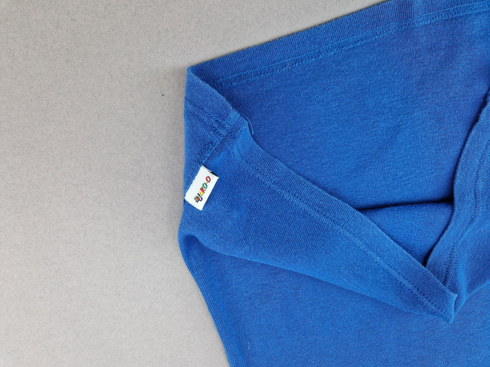 Halbarmunterhemd Gr. 116/122 Jako-o blau