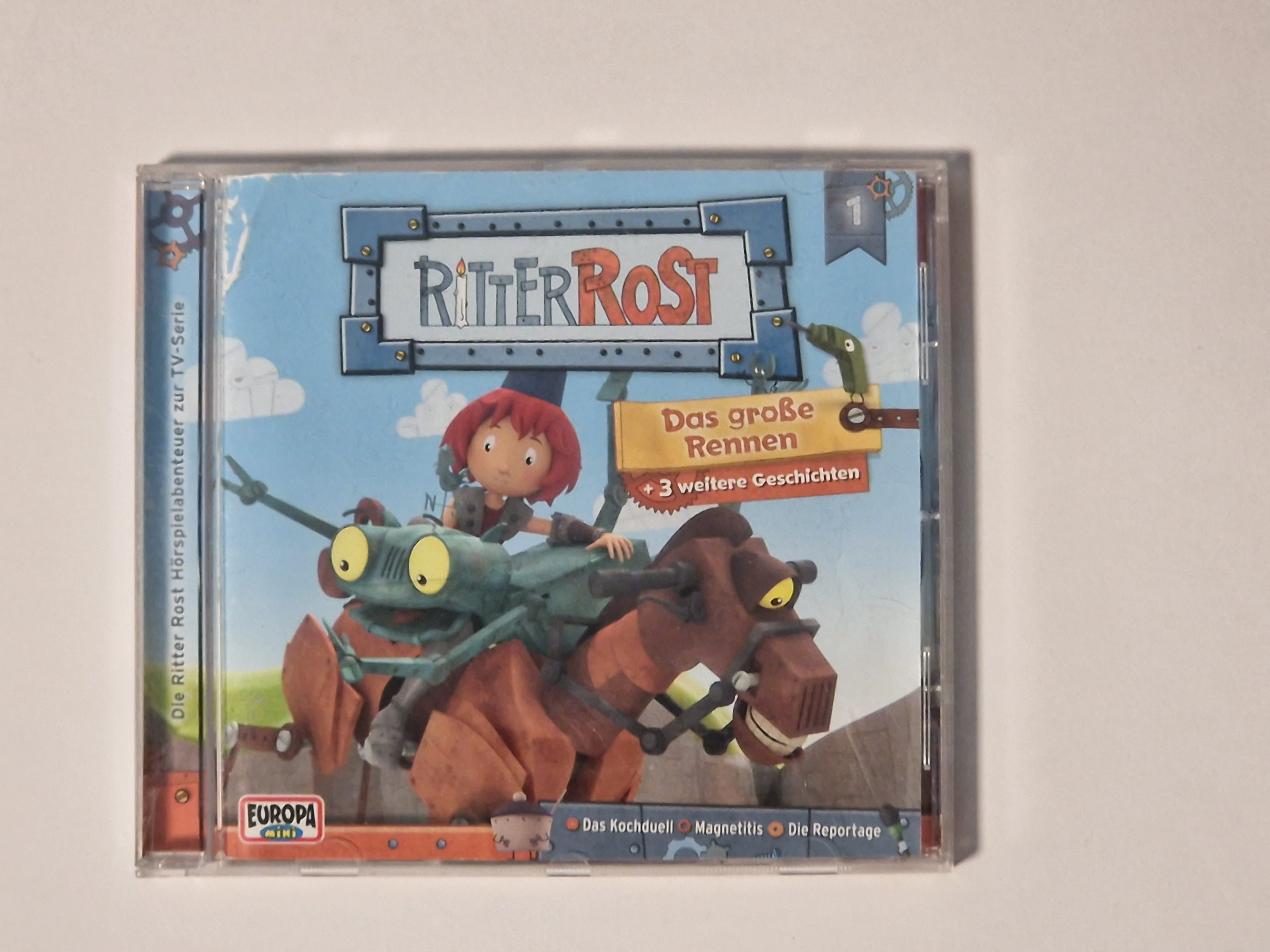 CD – Hörspiel Ritter Rost – Das große Rennen Nr. 1