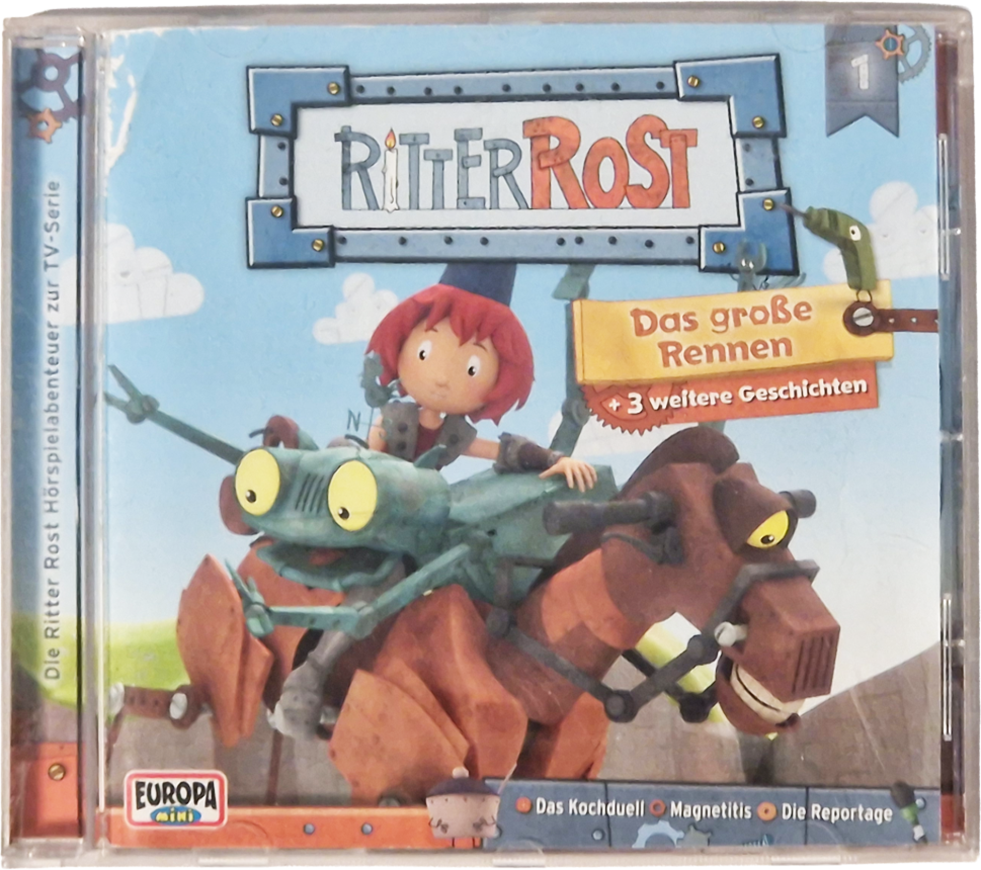 CD – Hörspiel Ritter Rost – Das große Rennen Nr. 1