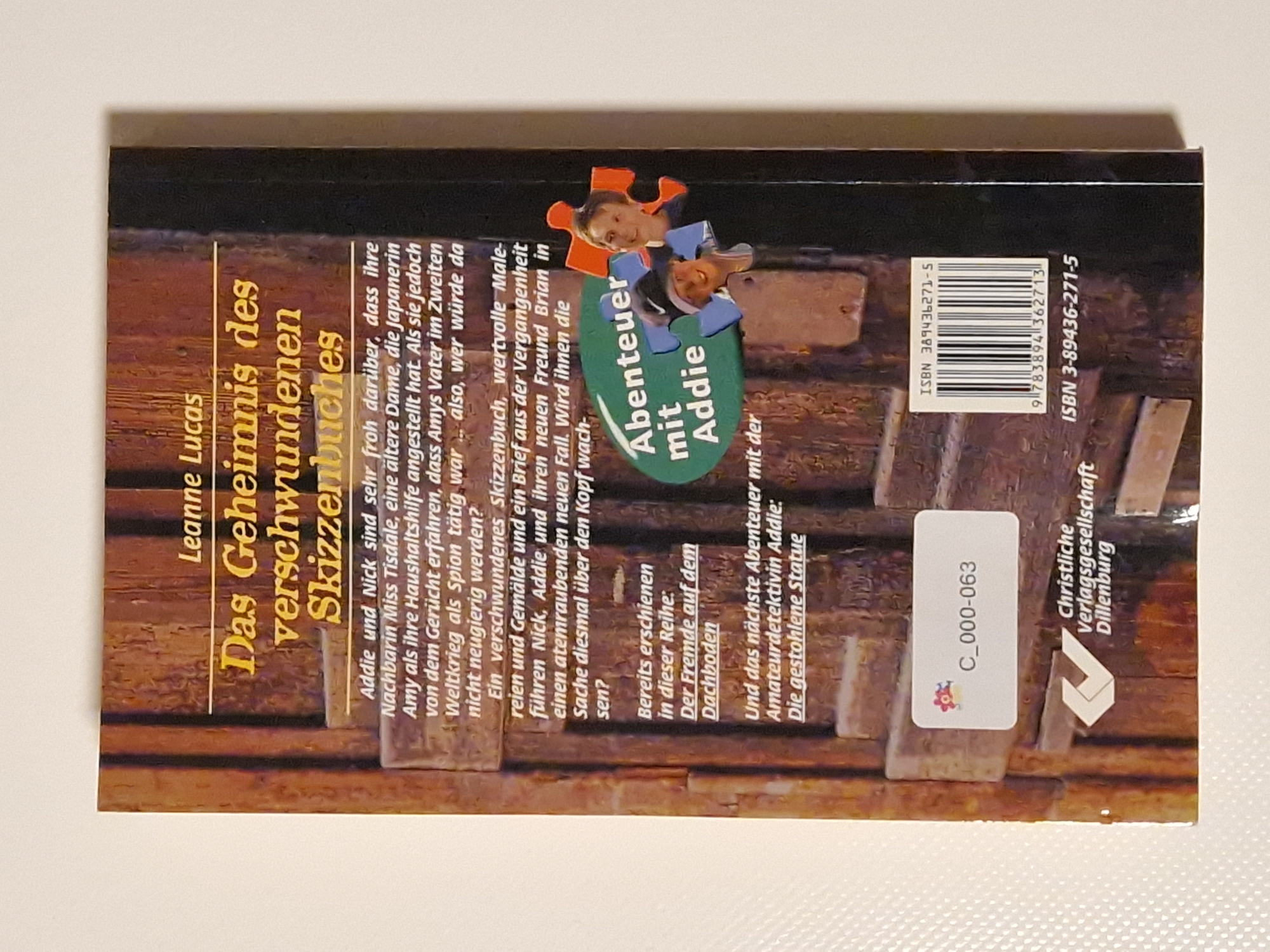 Das Geheimnis des  verschwundenen Skizzenbuches – Leanne Lucas