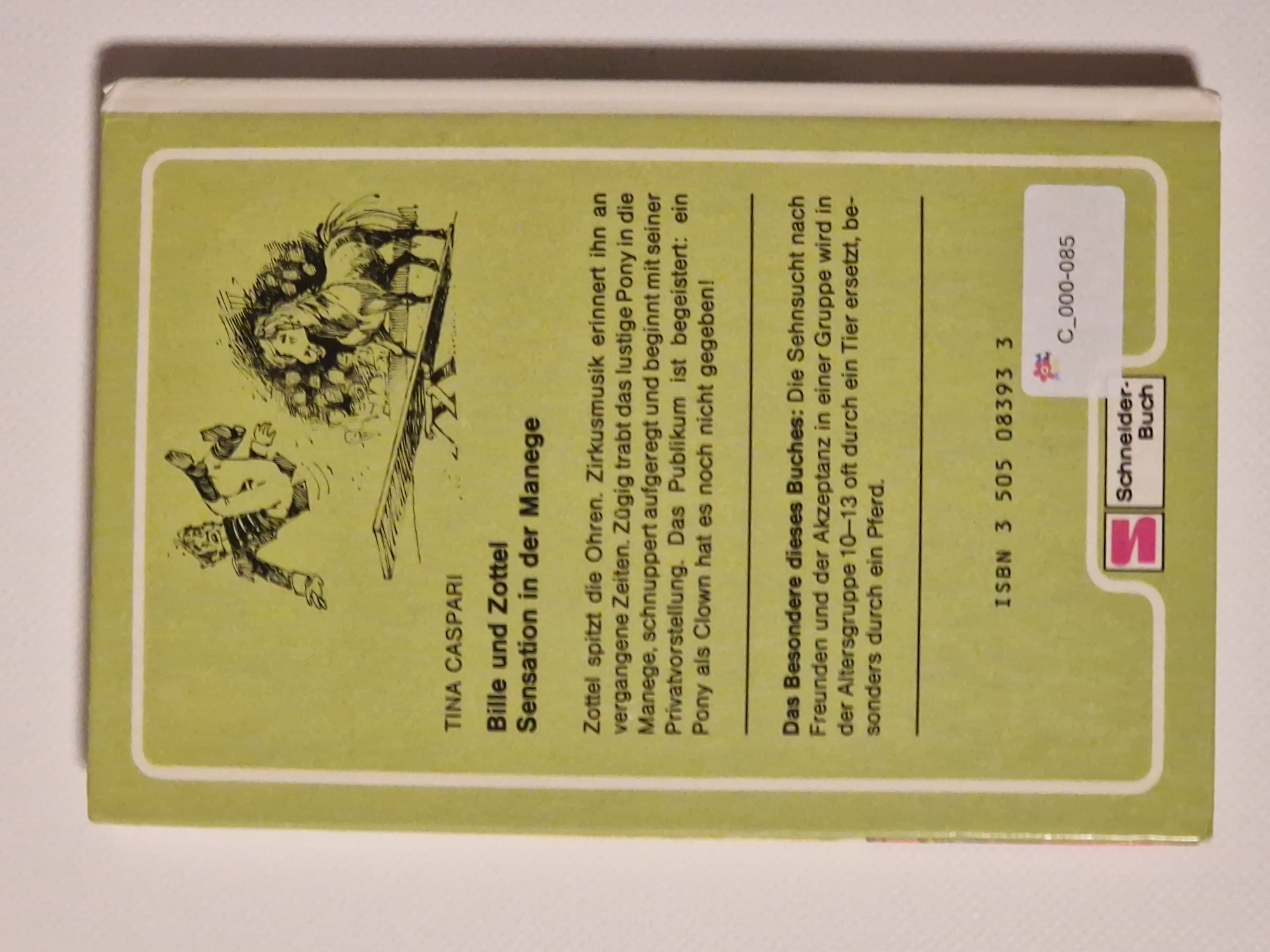 Bille und Zottel – Sensation in der Manege – Tina Caspari