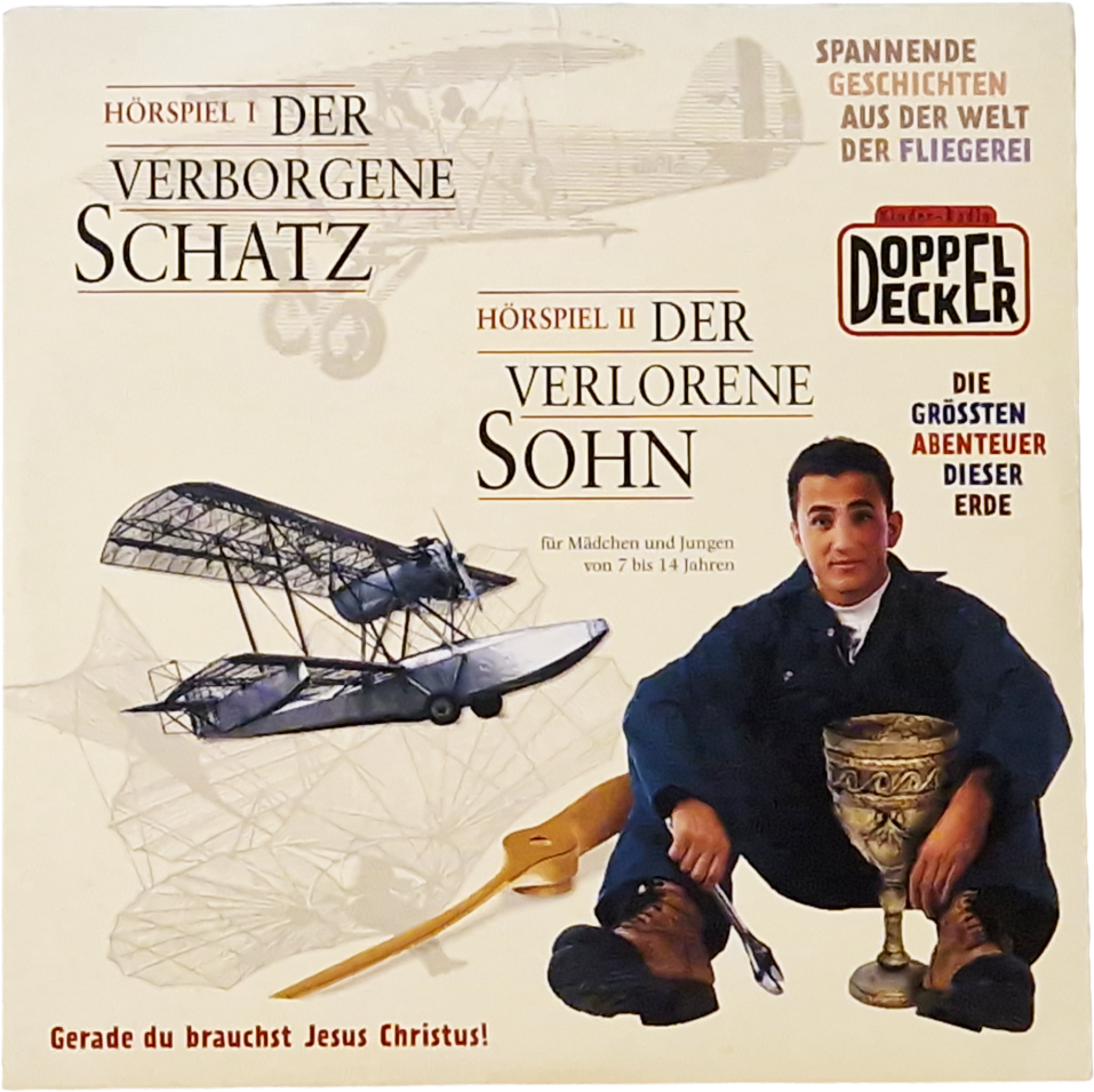 Der Verborgene Schatz/ Der verlorene Sohn – Hörspiel CD – Doppeldecker