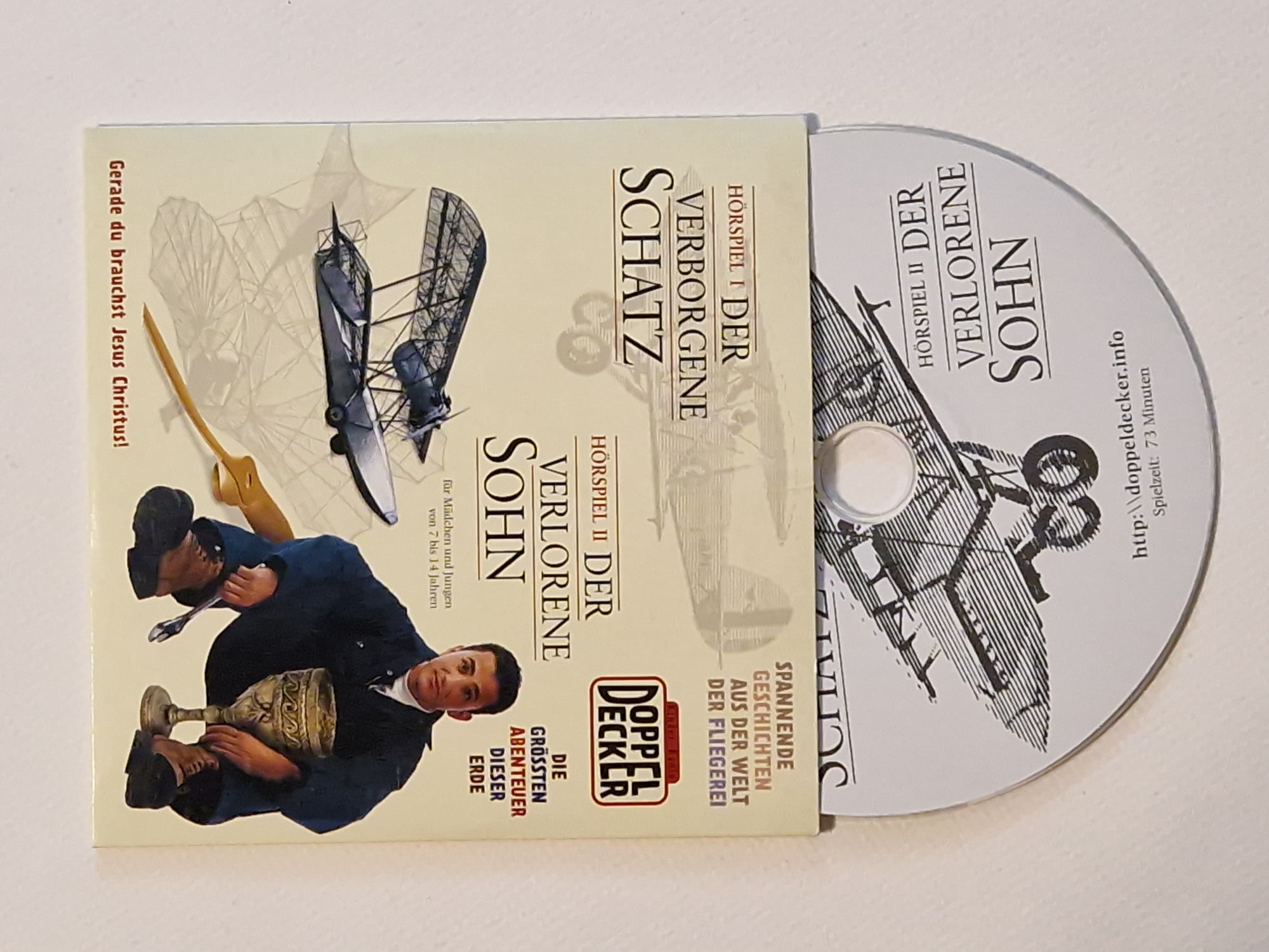 Der Verborgene Schatz/ Der verlorene Sohn – Hörspiel CD – Doppeldecker