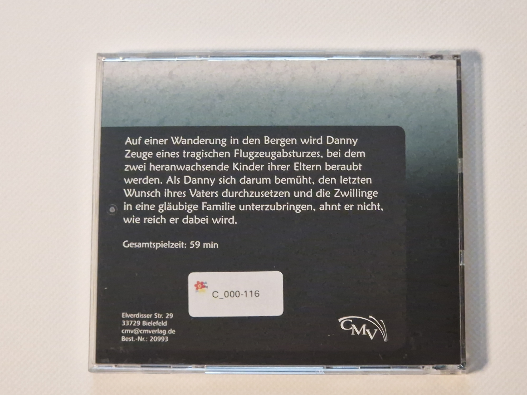 Danny Orlis und das Flugzeugwrack – Hörspiel CD