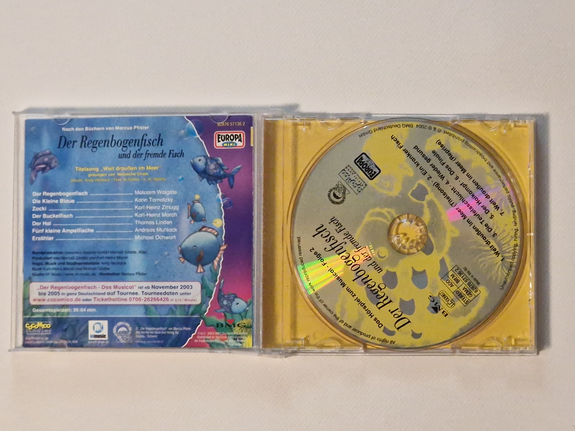 Der Regenbogenfisch und der fremde Fisch – Das Hörspiel zum Musical Folge 2