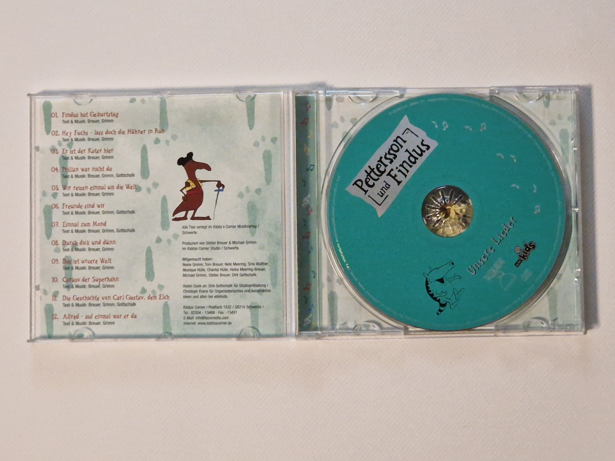 Petterson und Findus – Unsere Lieder