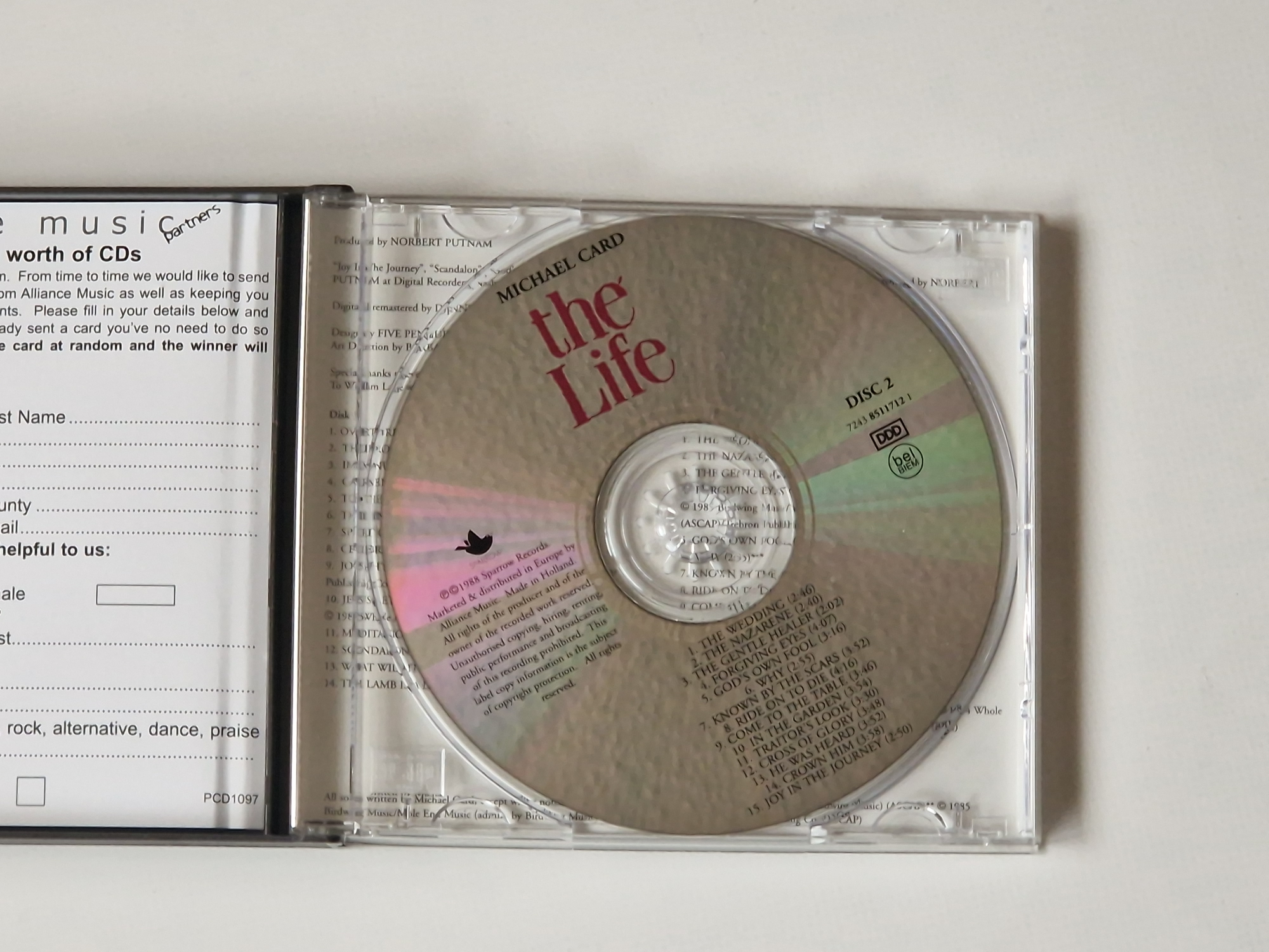 the life – Michael Card – The complete Recorded trilogy – Doppel CD