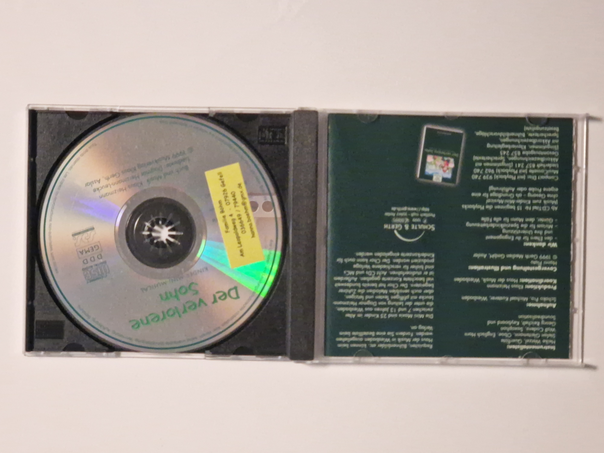 Der verlorene Sohn – Kinder Mini-Musical – Dagmar und Klaus Heizmann