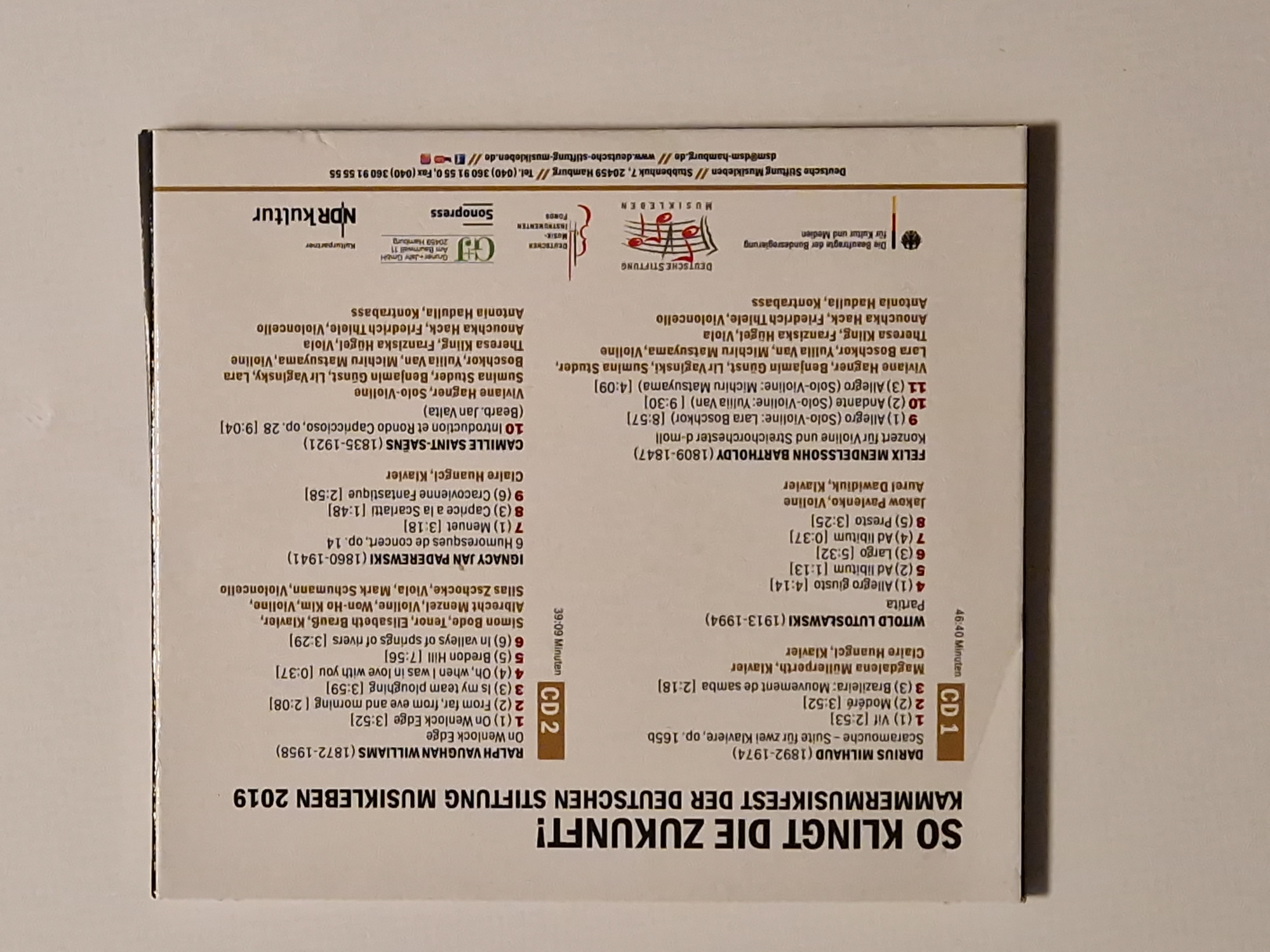 So klingt die Zukunft – Kammermusikfest der Deutschen Stiftung Musikleben 2019