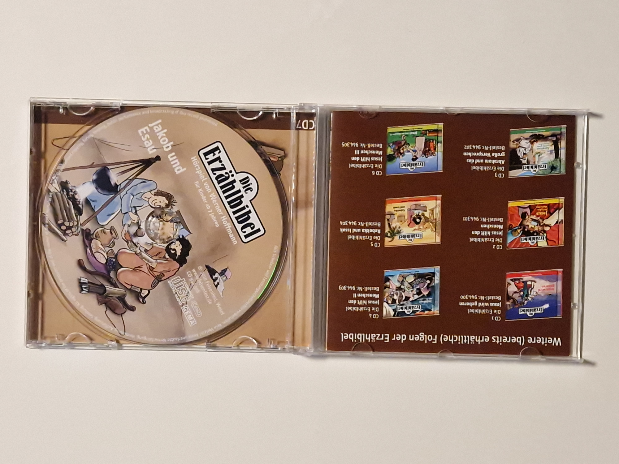 Die Erzählbibel – Jakob und Esau – Hörspiel von Werner Hoffmann