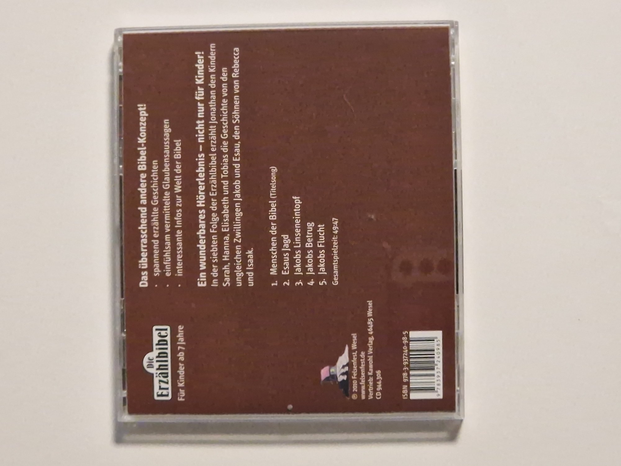 Die Erzählbibel – Jakob und Esau – Hörspiel von Werner Hoffmann