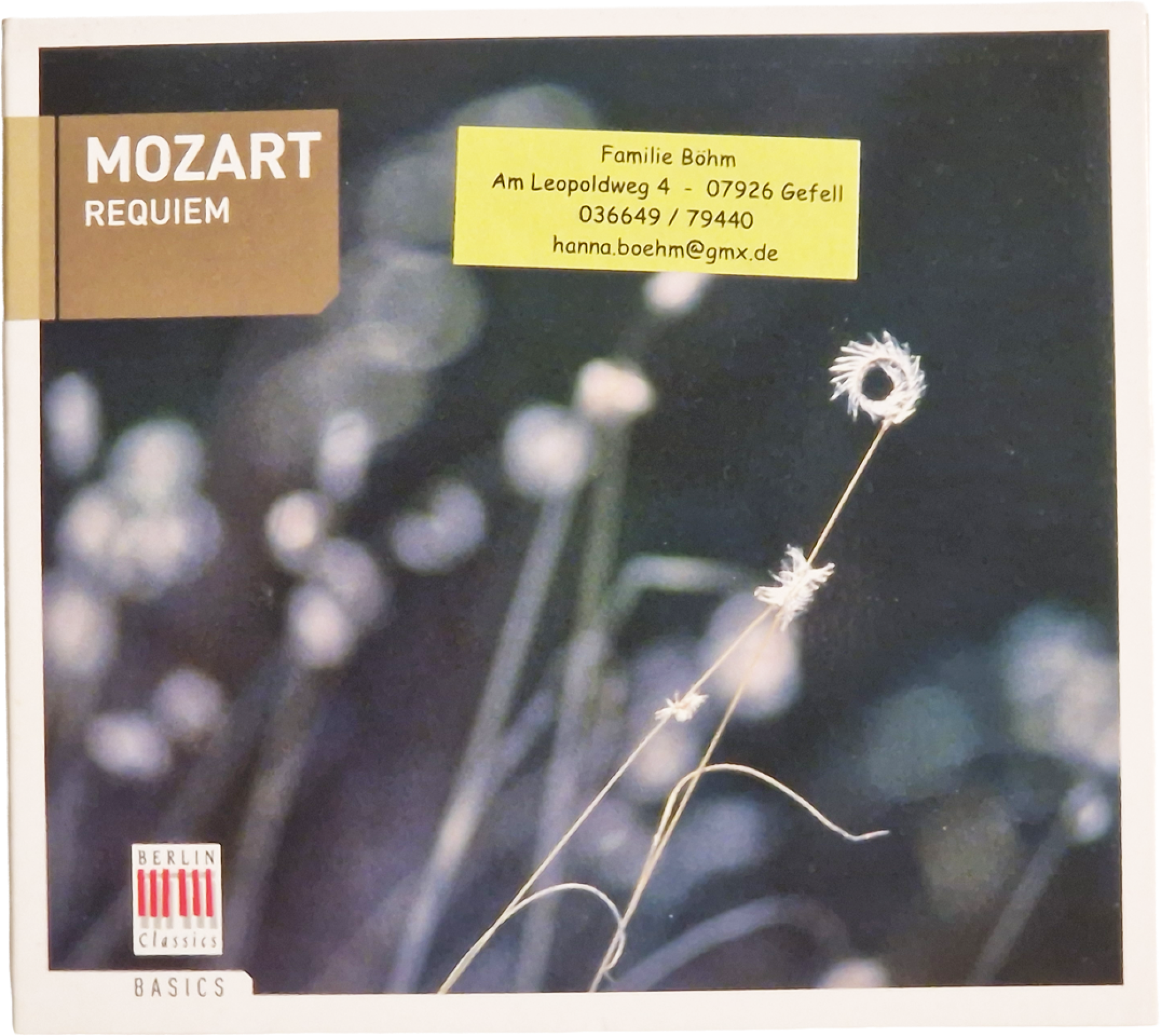 Mozart Requiem KV 626