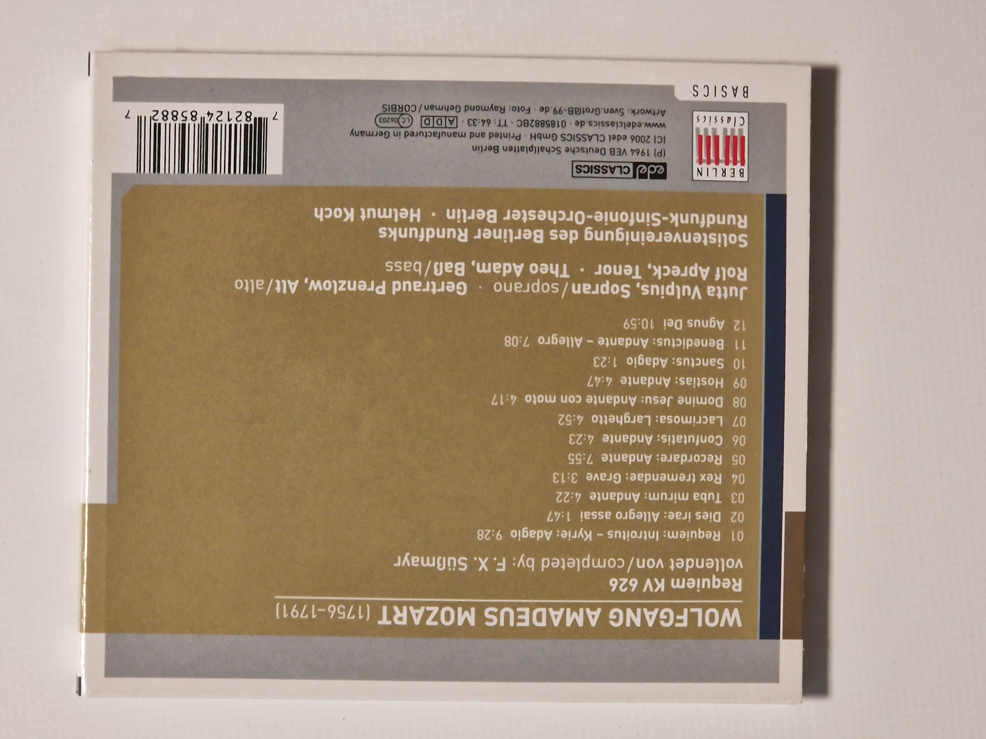 Mozart Requiem KV 626