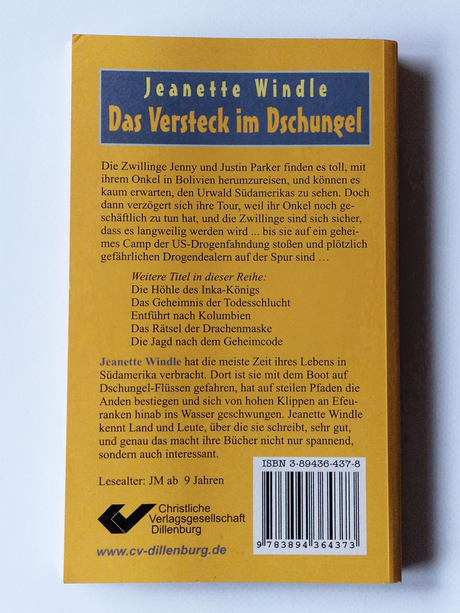 Die Parker Zwillinge Band 2 – Das Versteck im Dschungel – Jeanette Windle