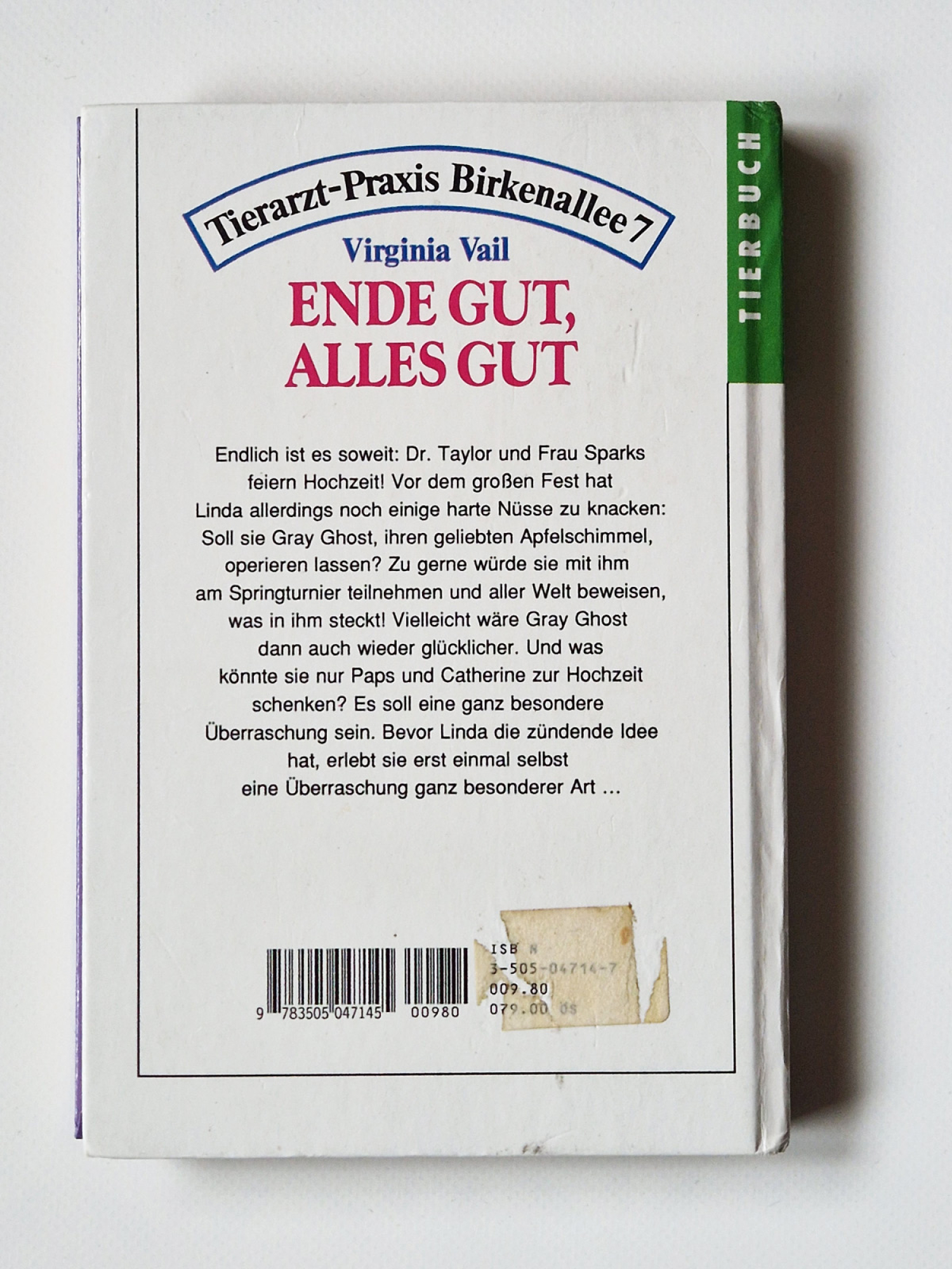 Ende gut, Alles Gut – Virginia Vail – Tierarzt-Praxis Birkenallee 7