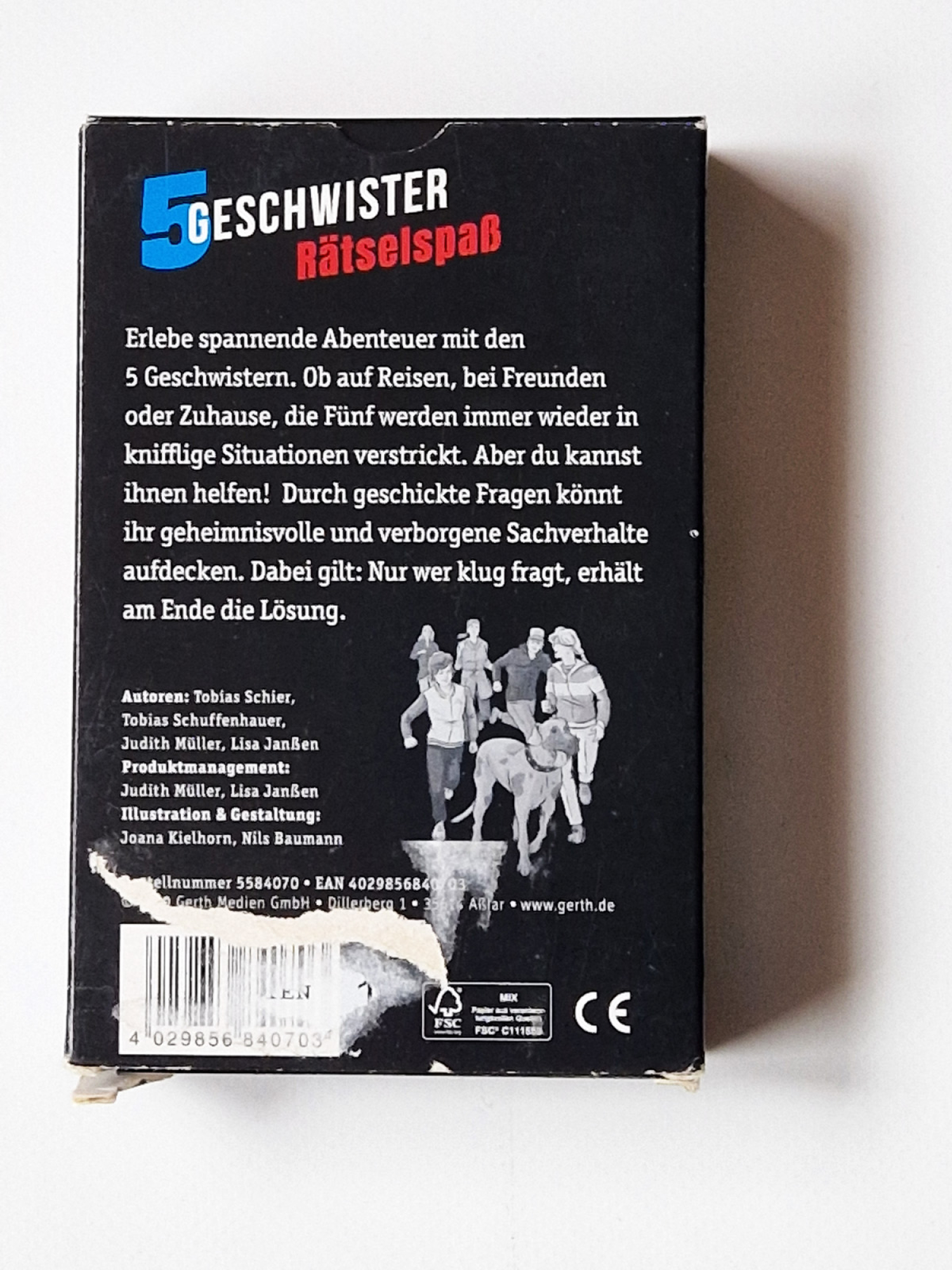 5 Geschwinster Rätselspaß – 60 spannende Rätsel für Zuhause und unterwegs