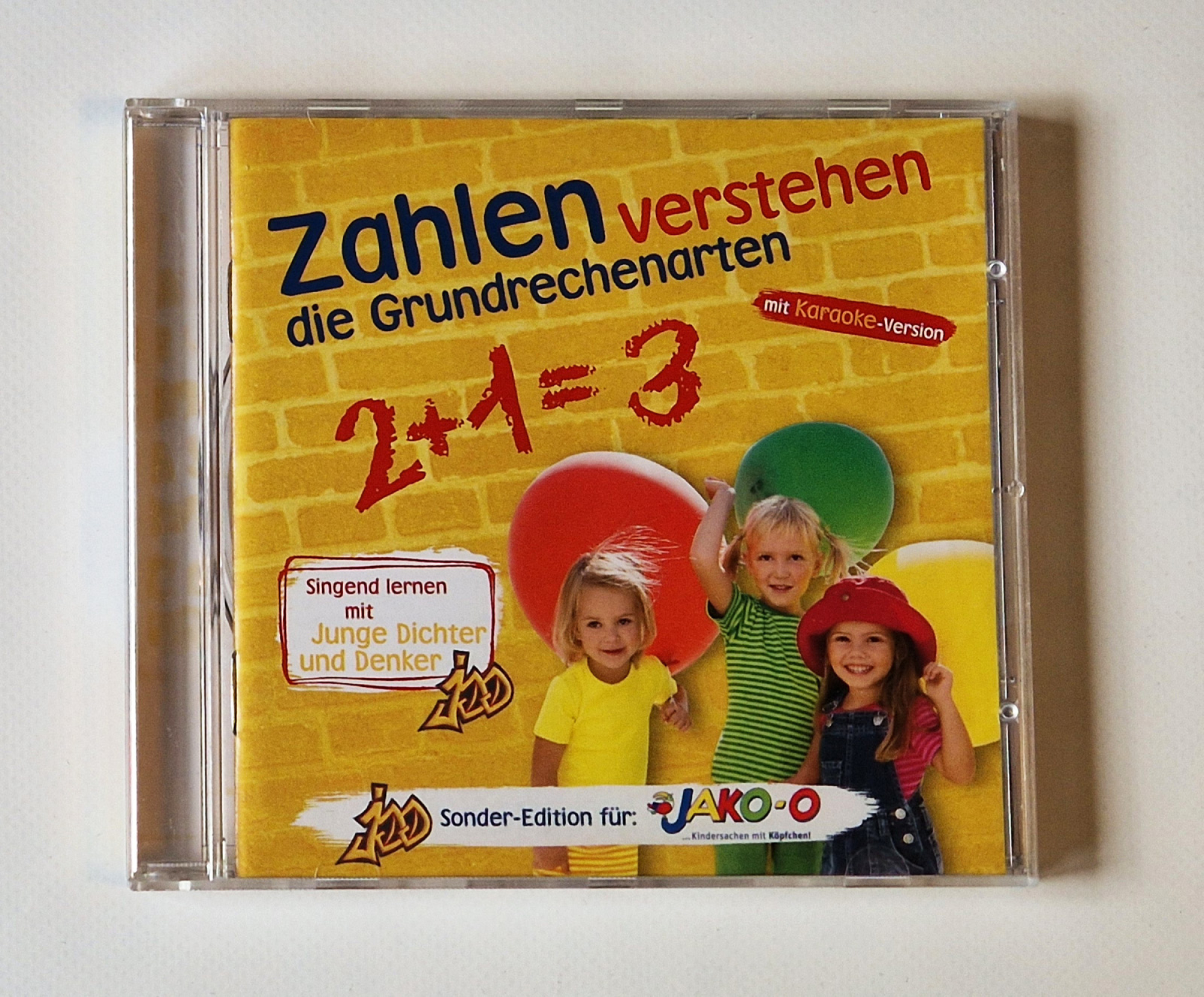 Zahlen verstehen – die Grundrechenarten – Singend lernen mit Junge Dichter und Denker – Sonder-Edition für Jako-o