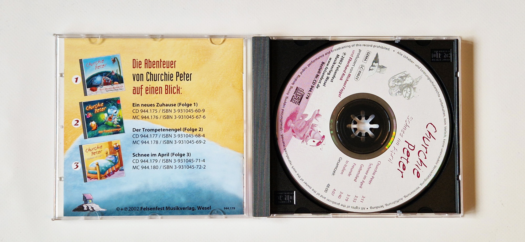 Churchie Peter -  Schnee im April – ein Hörspiel mit Musik Folge 3