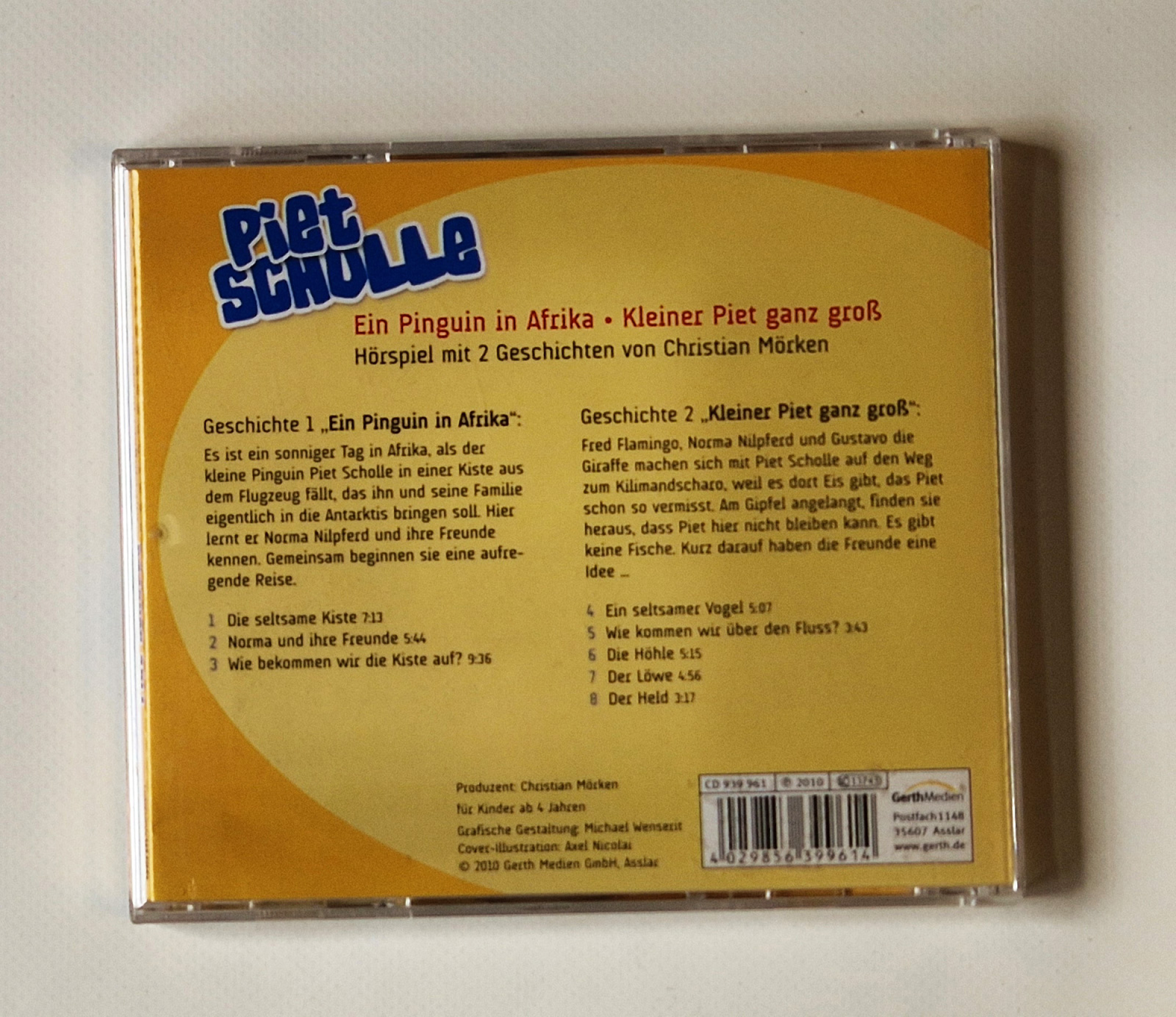 Piet Scholle – Ein Pinguin in Afrika 1 – Hörspiel mit 2 Geschichten