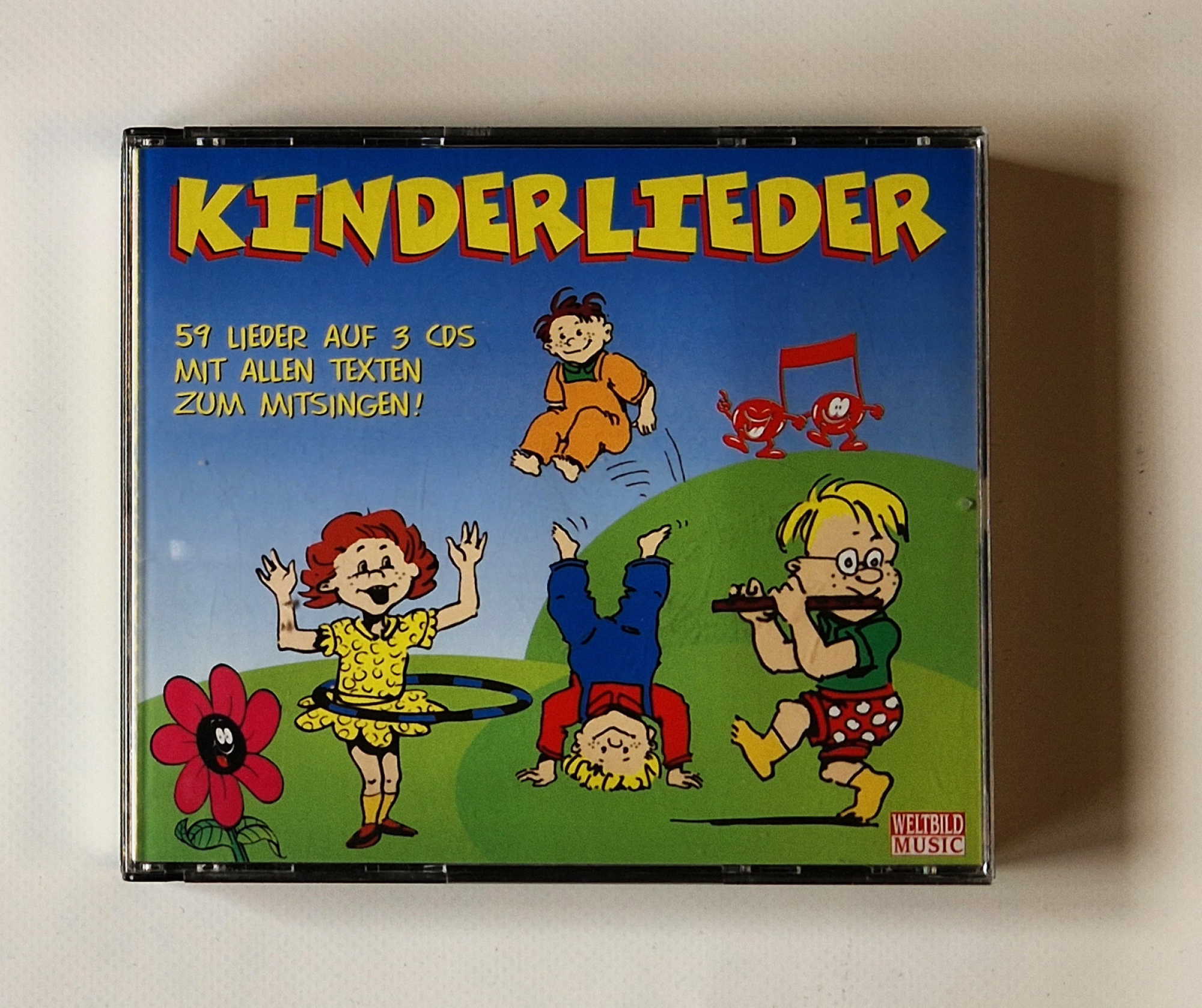 Kinderlieder – 59 Lieder auf 3 Cds mit allen Texten zum Mitsingen