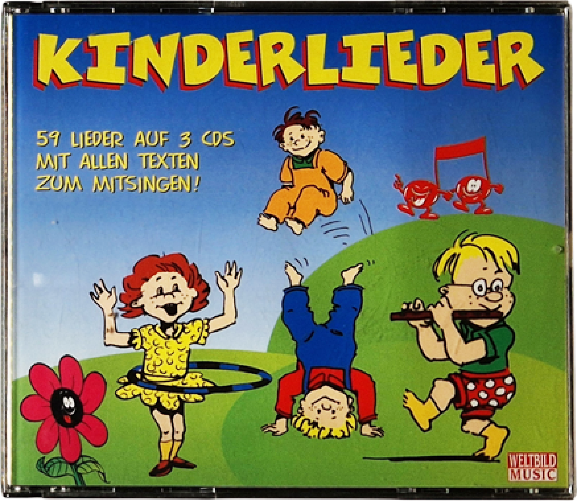 Kinderlieder – 59 Lieder auf 3 Cds mit allen Texten zum Mitsingen
