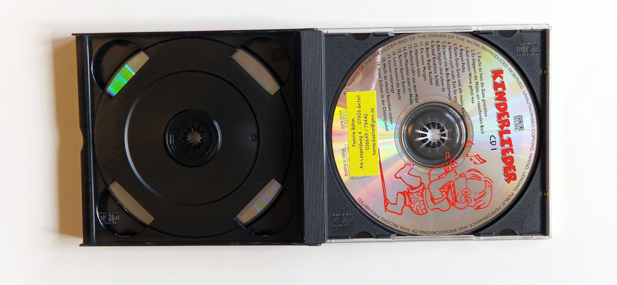 Kinderlieder – 59 Lieder auf 3 Cds mit allen Texten zum Mitsingen