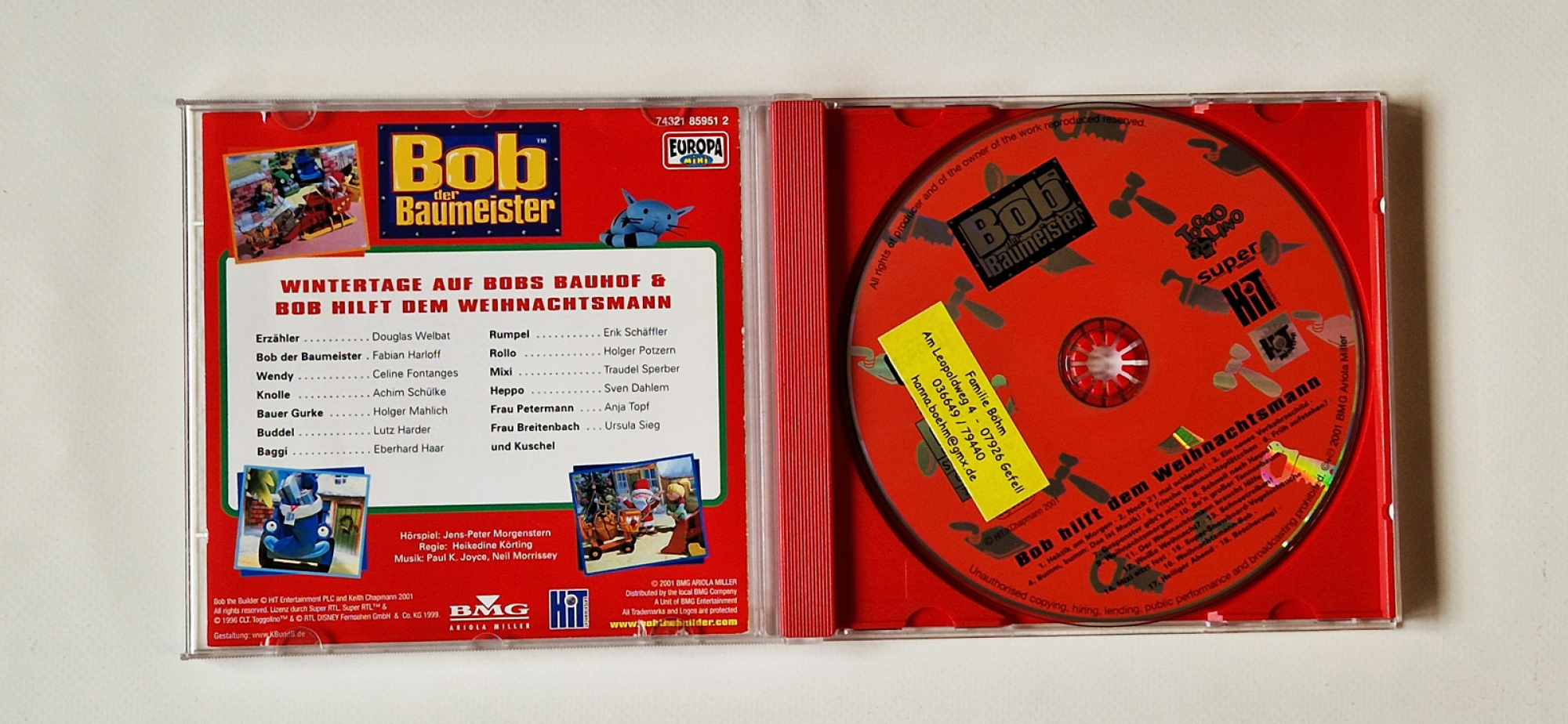 Bob der Baumeister – Bob hilft dem Weihnachtsmann – 2 tolle Hörspiele