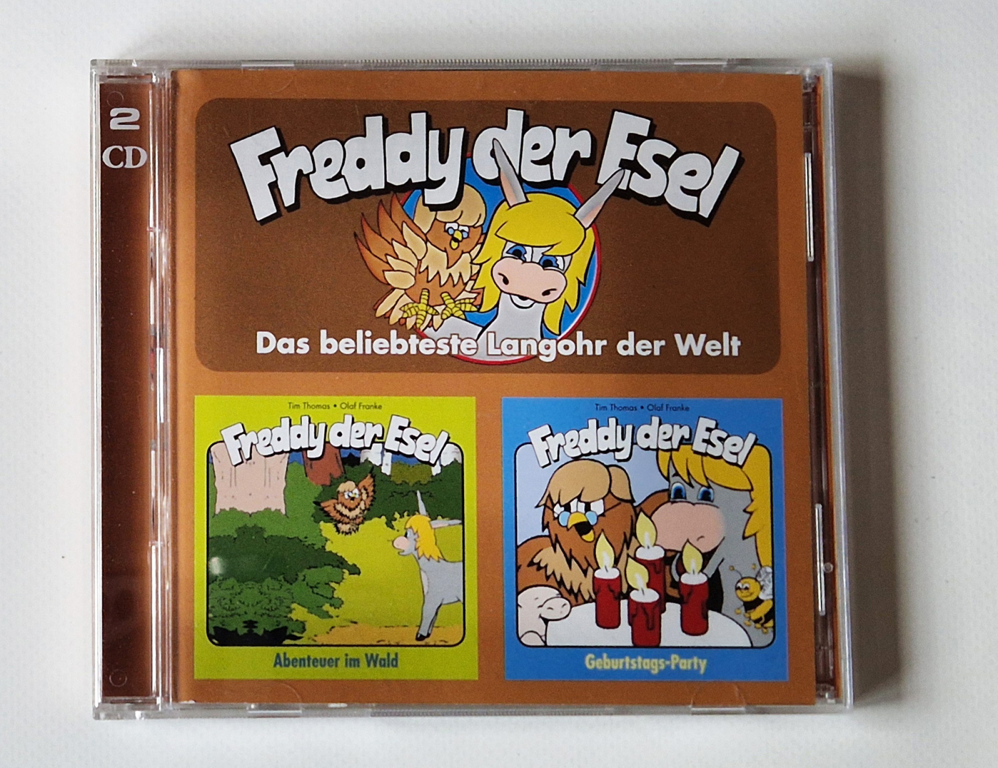 Freddy der Esel – Abenteuer im Wald – Geburtstagsparty 2 Cds