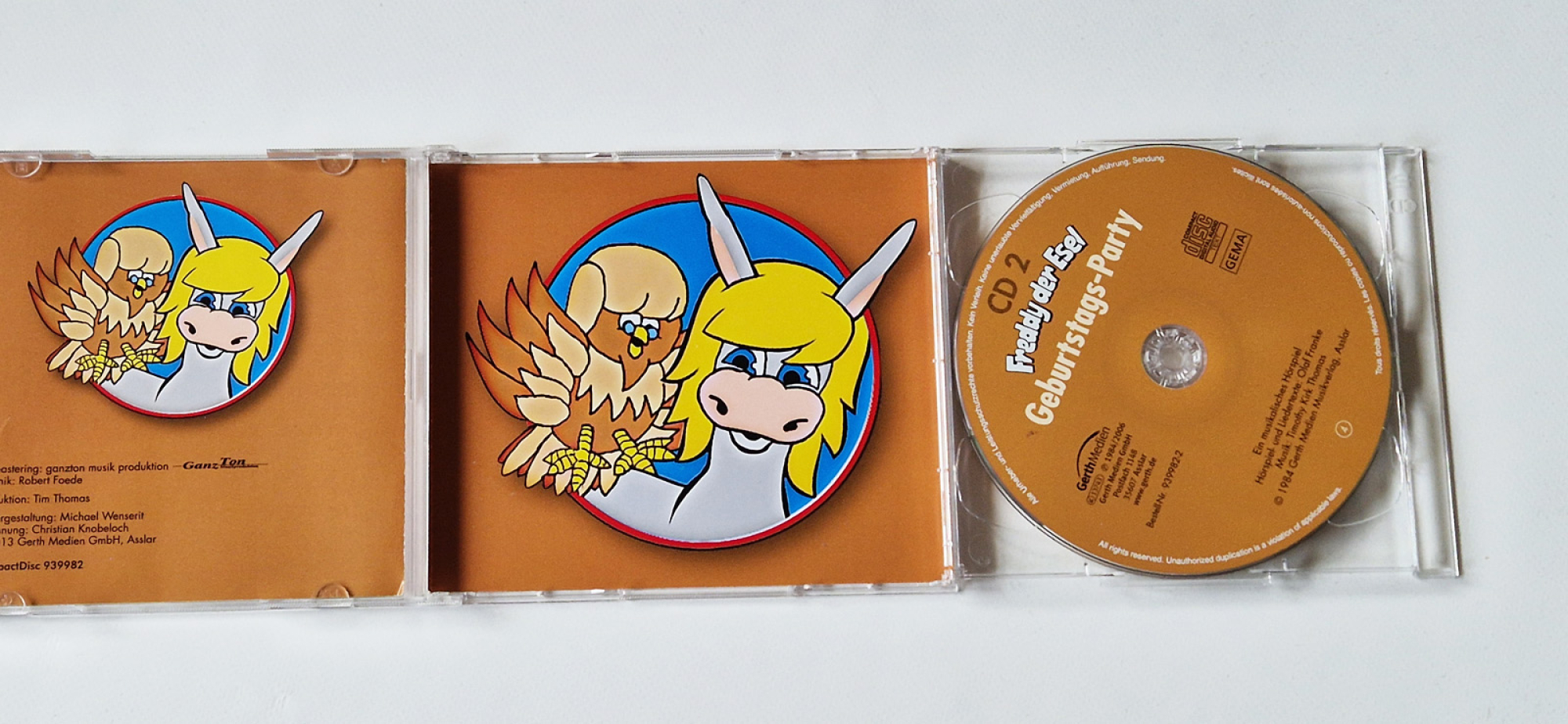 Freddy der Esel – Abenteuer im Wald – Geburtstagsparty 2 Cds